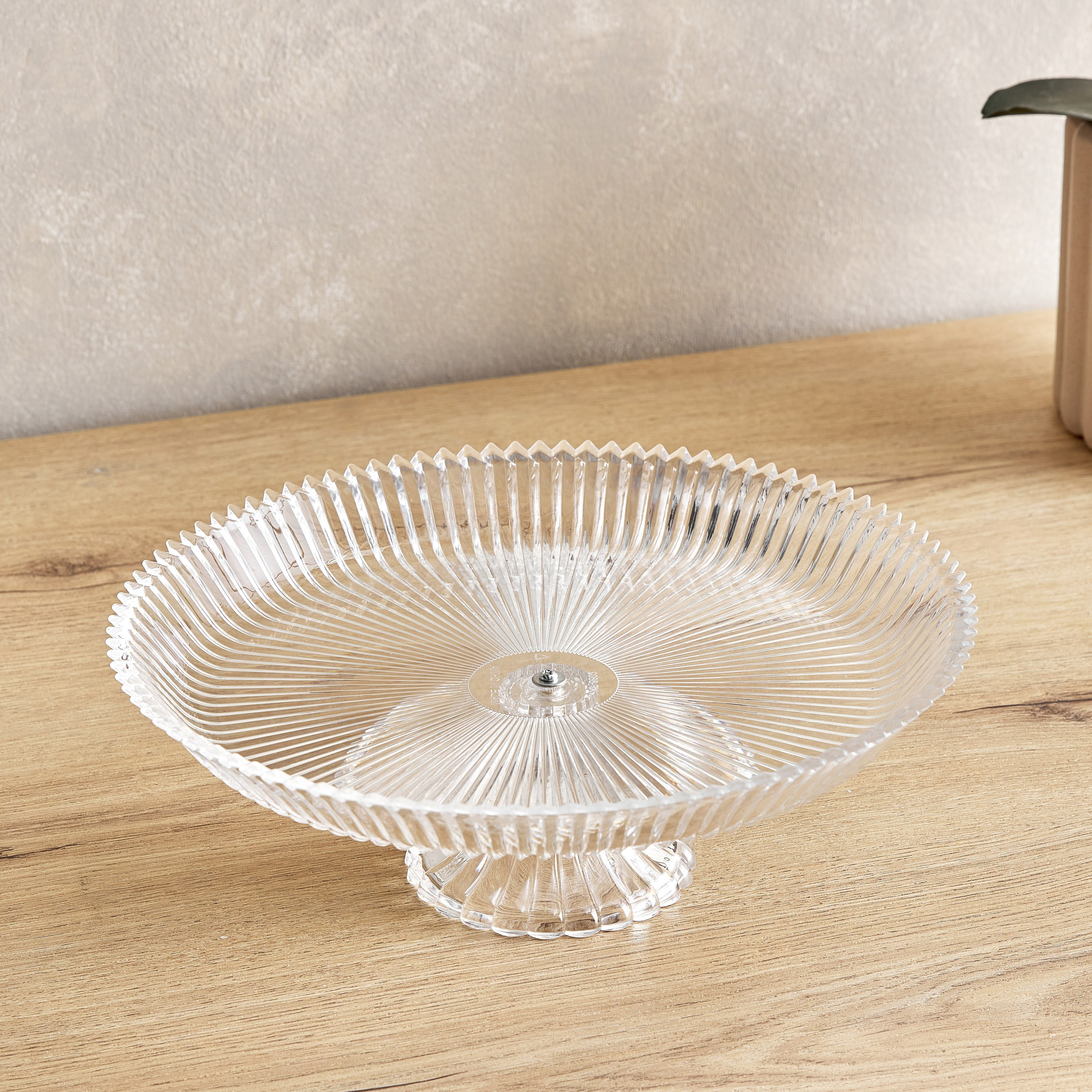 صحن كيك من كريستا - 30 سم-hbxdecorandfurnishings-tabletop-serveware-image-2