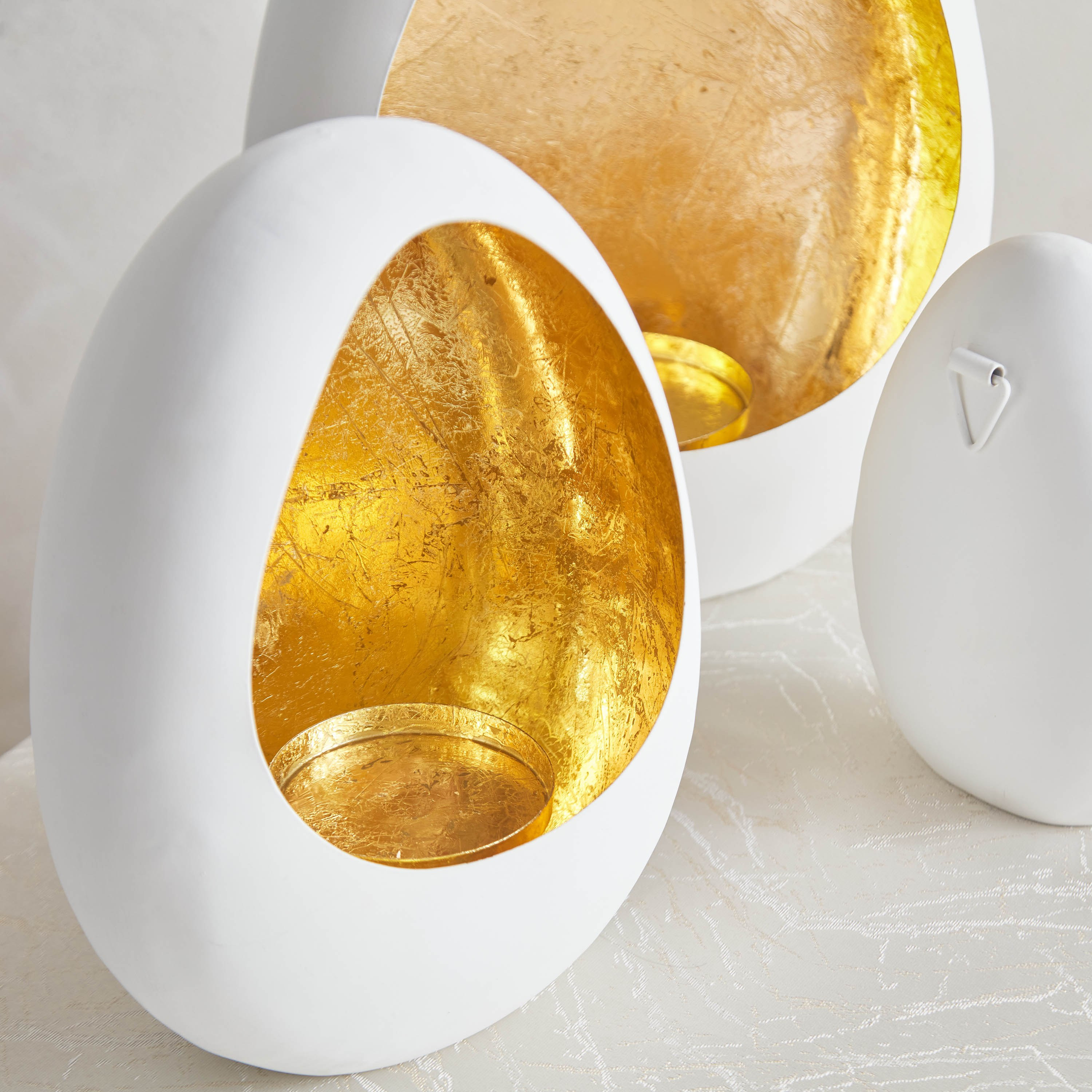 طقم حوامل شموع صغيرة لتزيين الحائط 3 قطع معدن من بلش-hbxlivingroom-decorandaccessories-candleholders-image-4