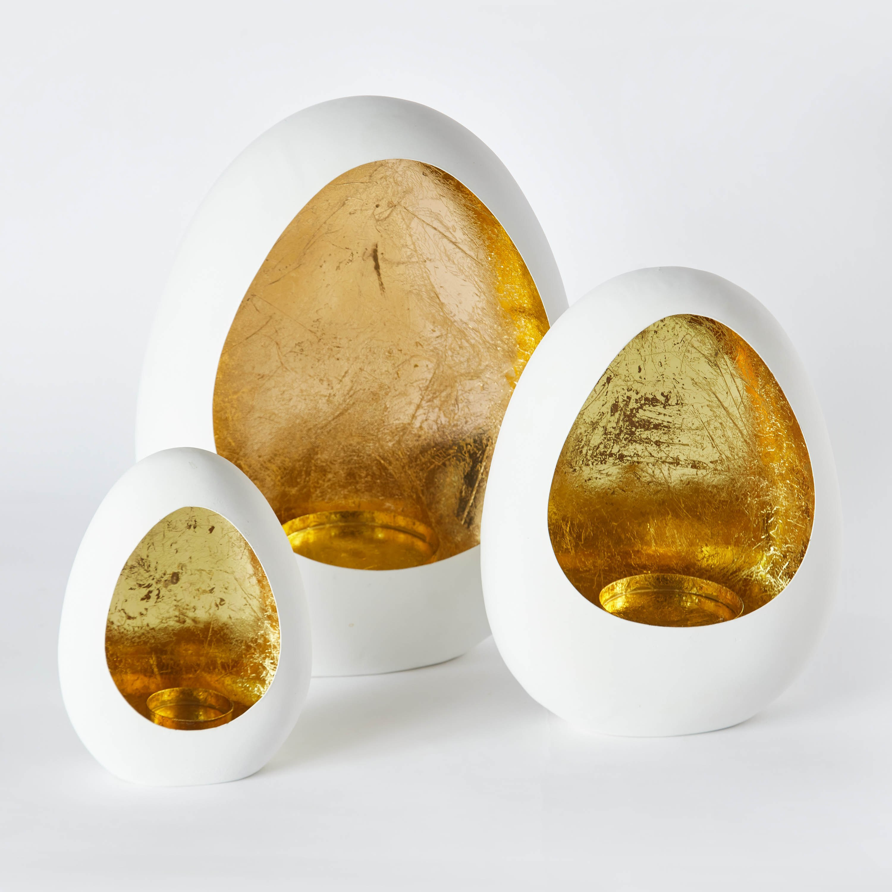 طقم حوامل شموع صغيرة لتزيين الحائط 3 قطع معدن من بلش-hbxlivingroom-decorandaccessories-candleholders-image-6