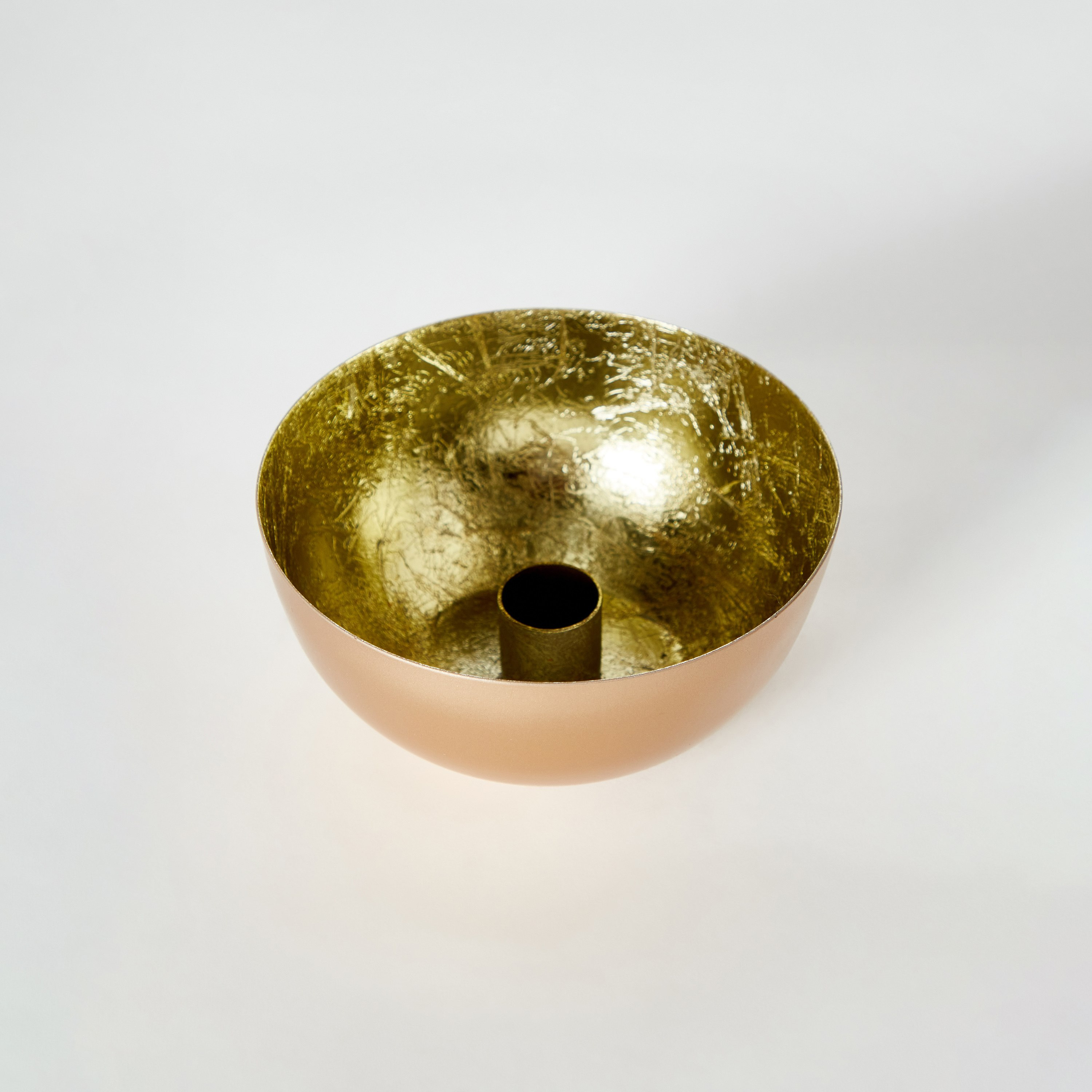 حامل شموع معدن من بلش - 13x13x6.5 سم-hbxlivingroom-decorandaccessories-candleholders-image-5
