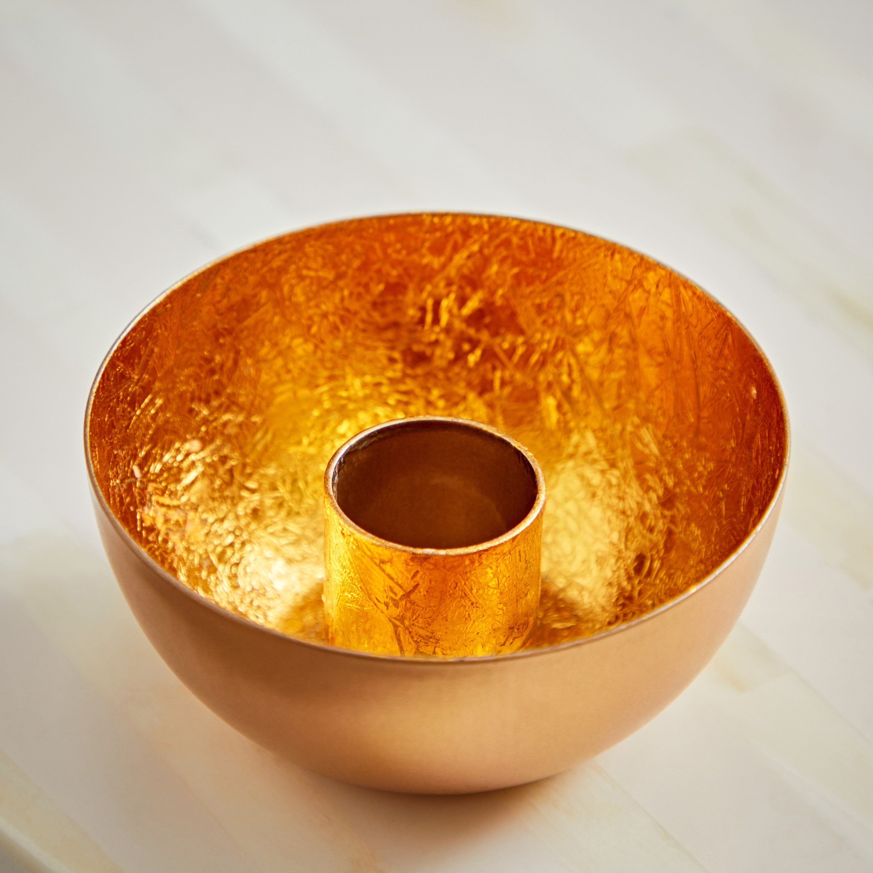 حامل شموع معدن من بلش - 7.5x7.5x3.5 سم-hbxlivingroom-decorandaccessories-candleholders-image-3