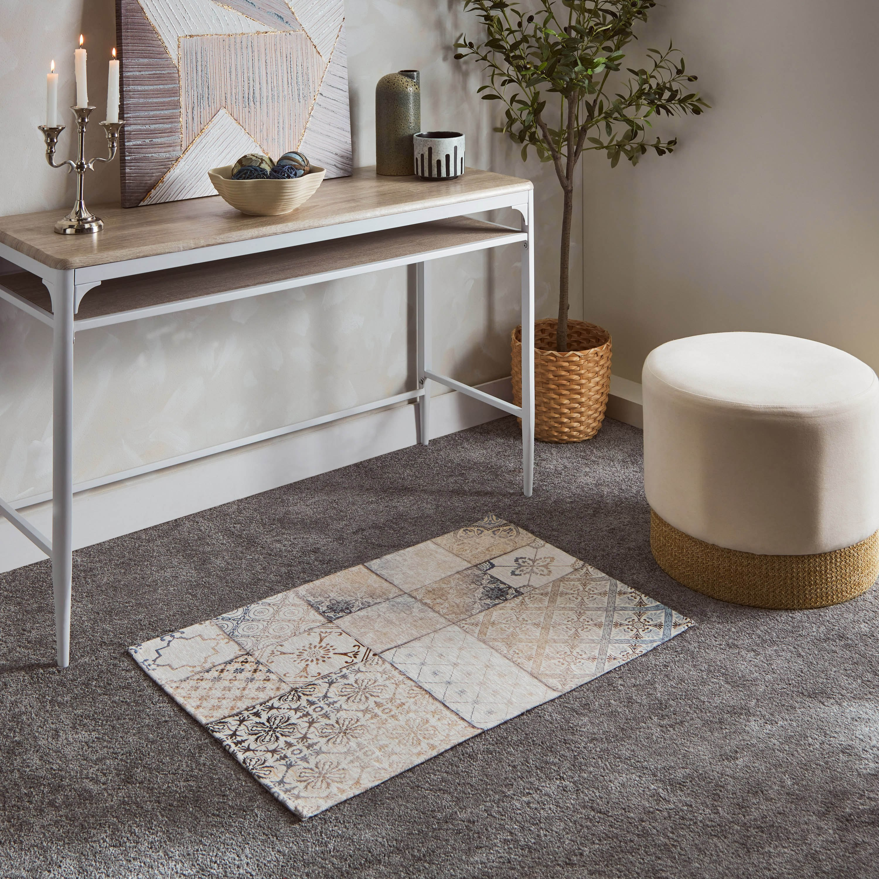 سجادة دوري قطن ديزي من شين - 60x90 سم - سيفاش-hbxdecorandfurnishings-floorcoverings-rugs-image-1