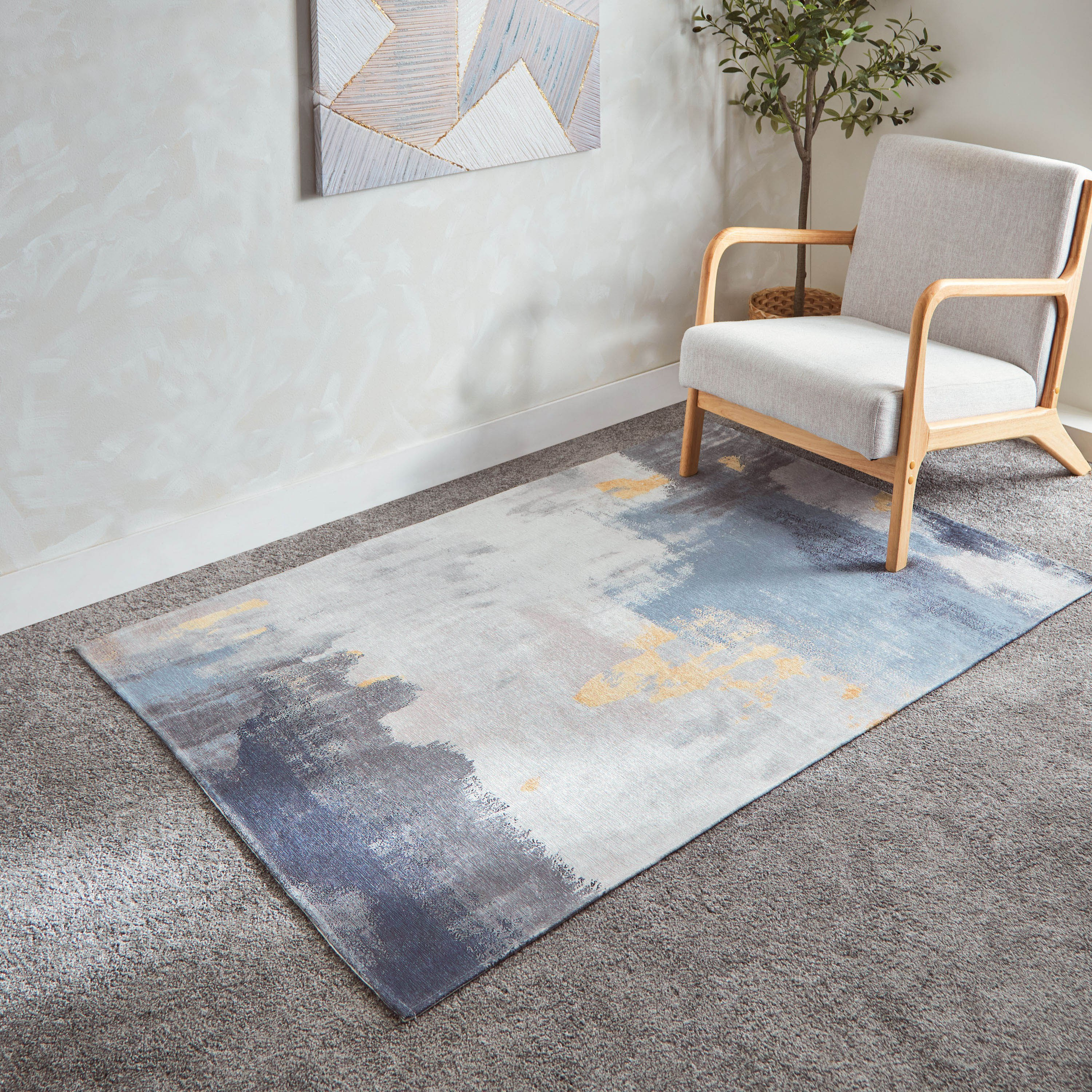 سجادة دوري قطن ديزي من شين - 110x160 سم - سيفاش-hbxdecorandfurnishings-floorcoverings-rugs-image-1