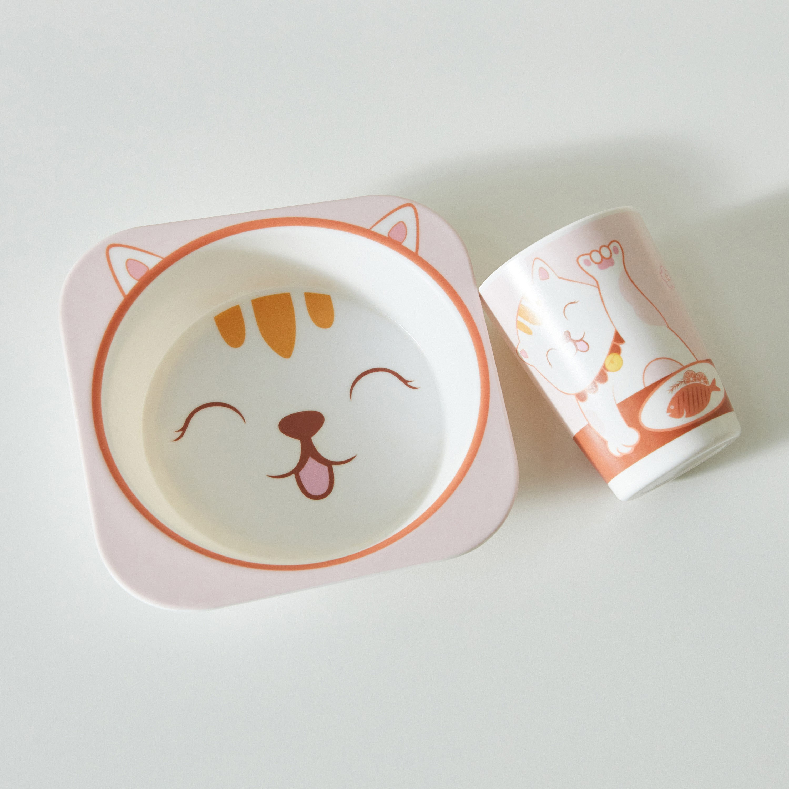 طقم عشاء خيزران 5 قطع كيتي من فلاترباي - 21.4x21.4x9.5 سم-hbxhomeware-hbxkidsandyouth-image-3