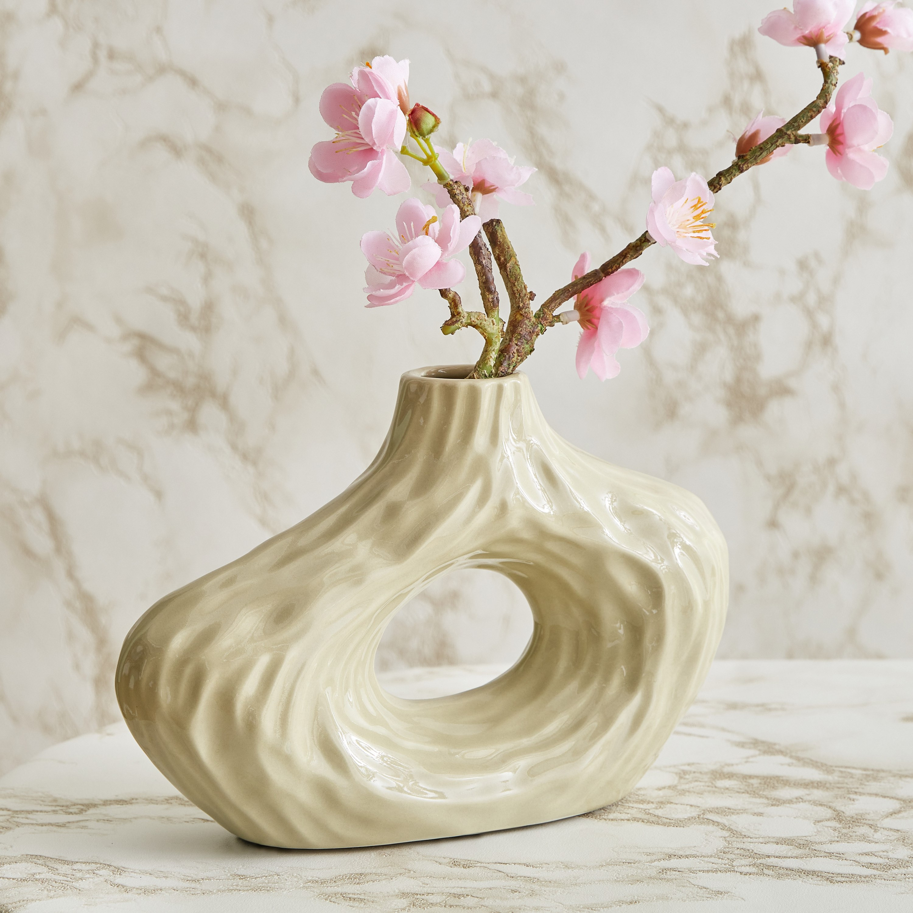 مزهرية سيراميك من أنيا - 22.5x6.5x15 سم-hbxbedroom-decorandaccessories-vases-image-1