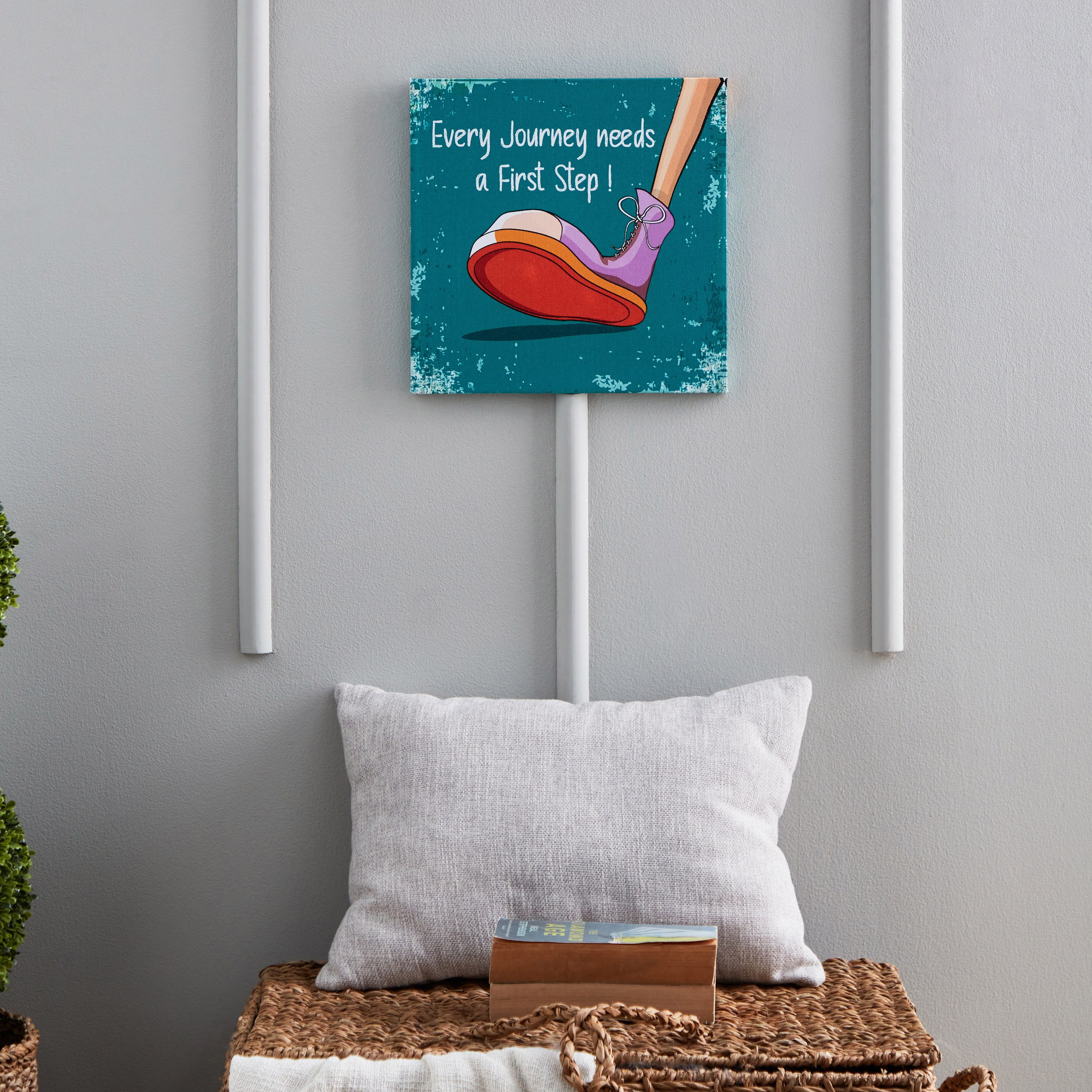 زينة حائط كانفاس من أرتيستري جيرني - 30x30x1.8 سم-hbxkidsandyouth-walldecor-wallart-image-5