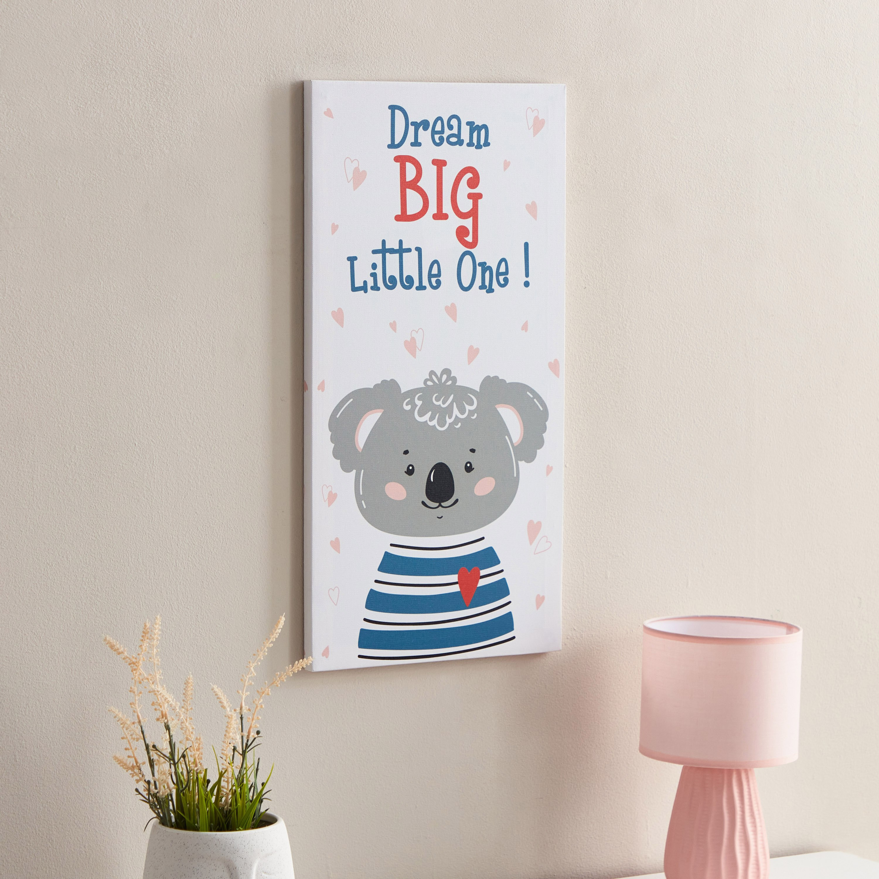 زينة حائط كانفاس فنية من رون -  30x60x1.8 سم-hbxkidsandyouth-walldecor-wallart-image-1
