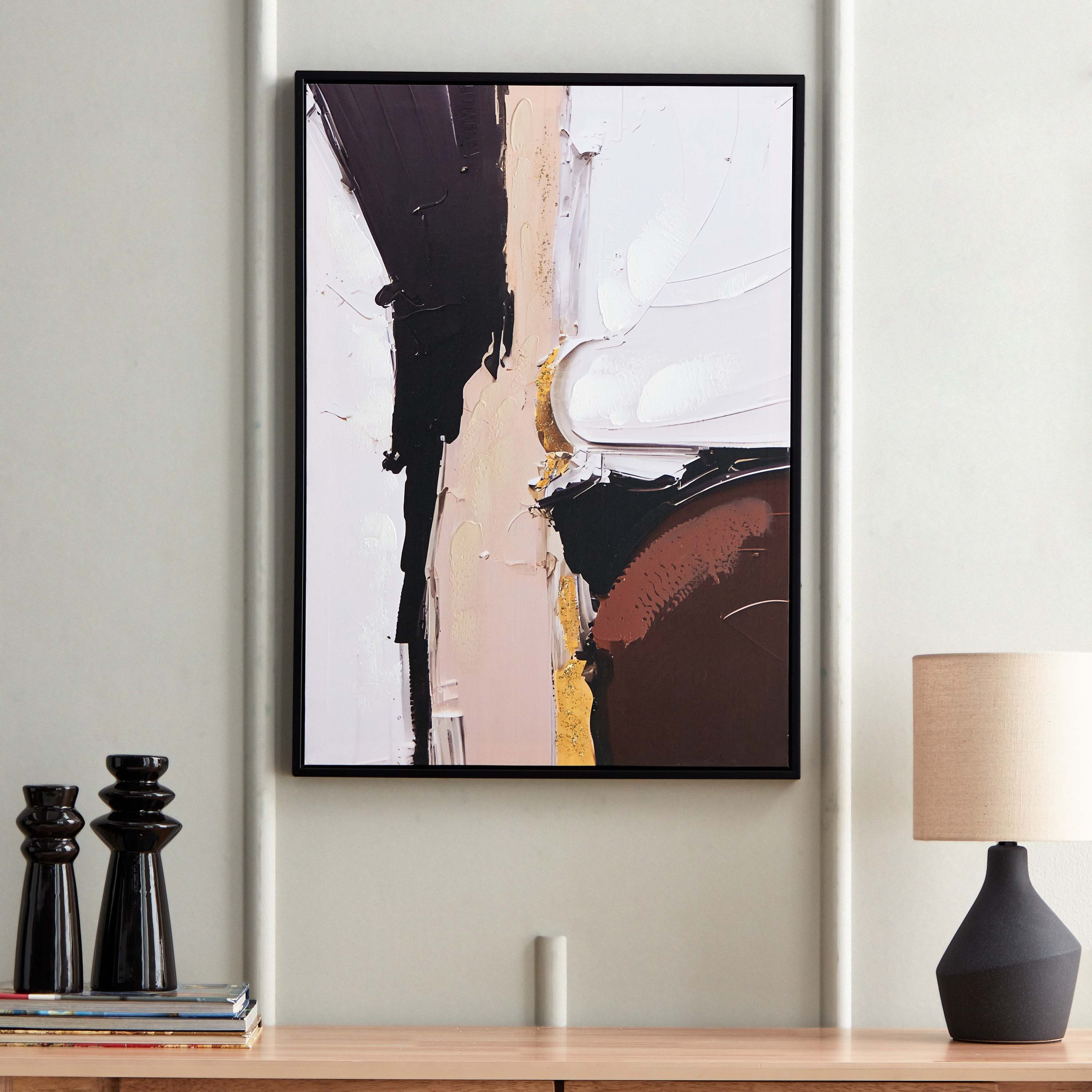 لوحة حائط مؤطرة مرسومة يدويًا من سيرينا- 52.5x2.8x72.5 سم-hbxhomeware-hbxdecorandfurnishings-image-2