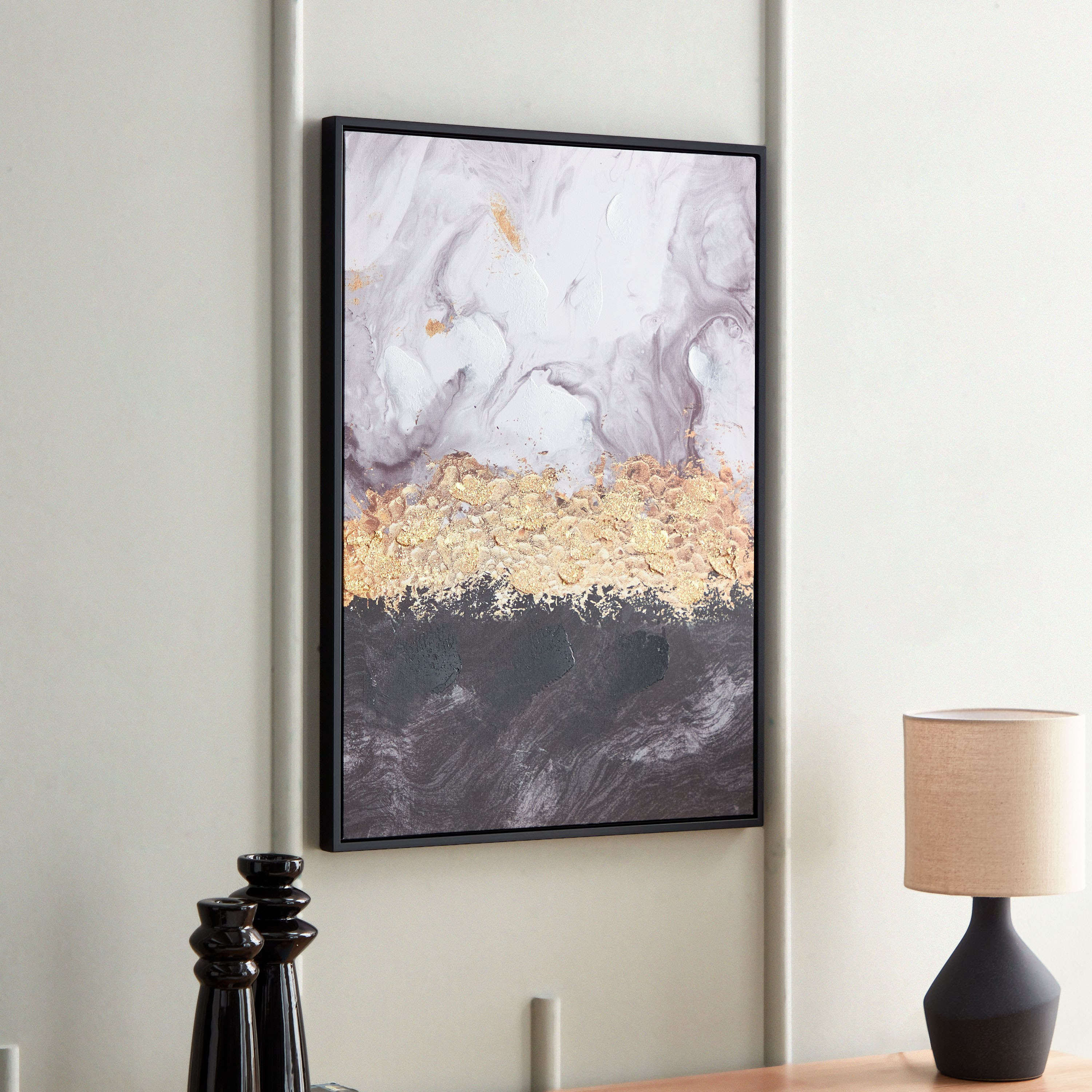 Serena Hand-Painted Framed Wall Art - 52.5x2.8x72.5 cm-PROMO_HB_AE_B2G2_011025-image-1