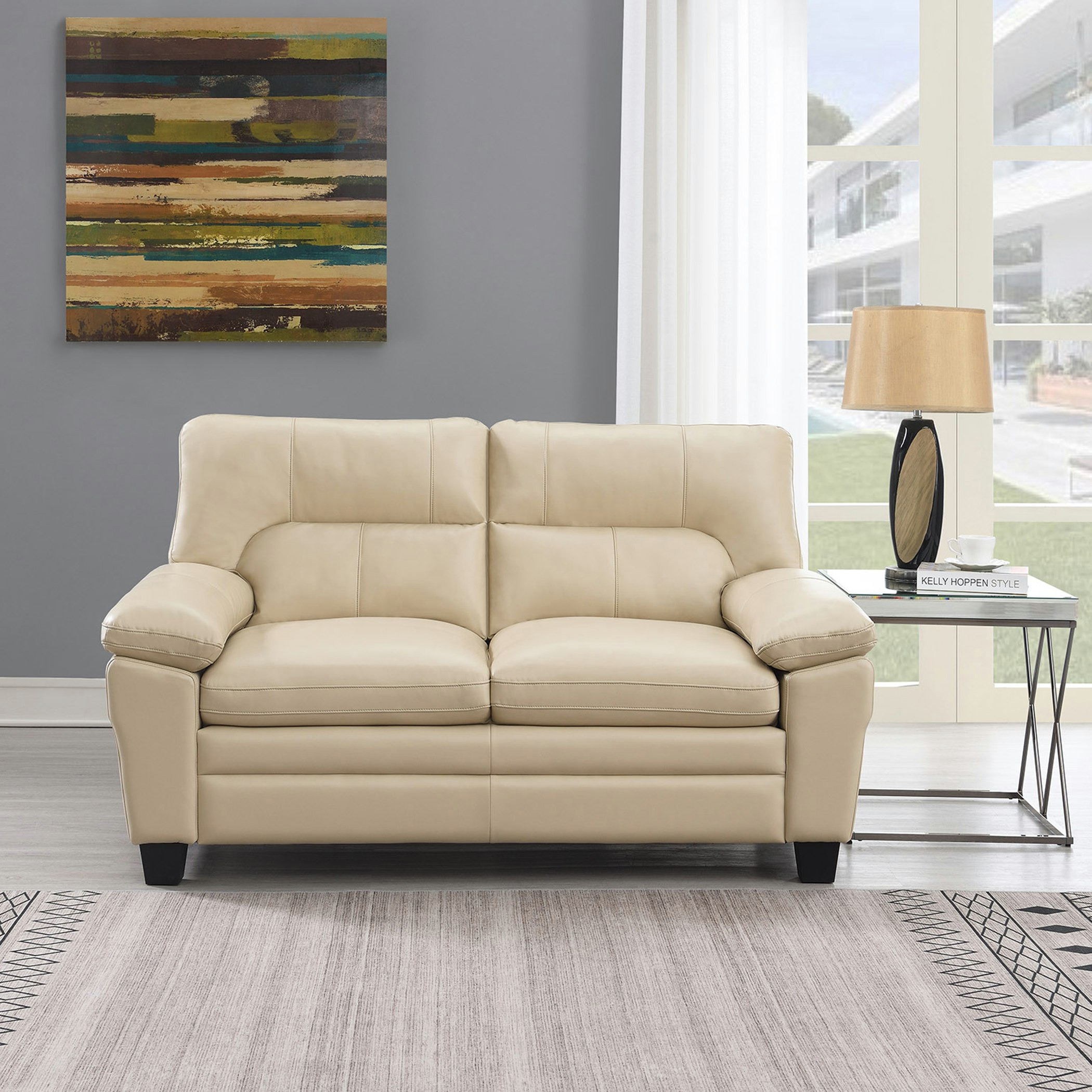 كنبة جلد صناعي 2 مقعد من تشارلستون-hbxlivingroom-sofasandarmchairs-sofas-image-2