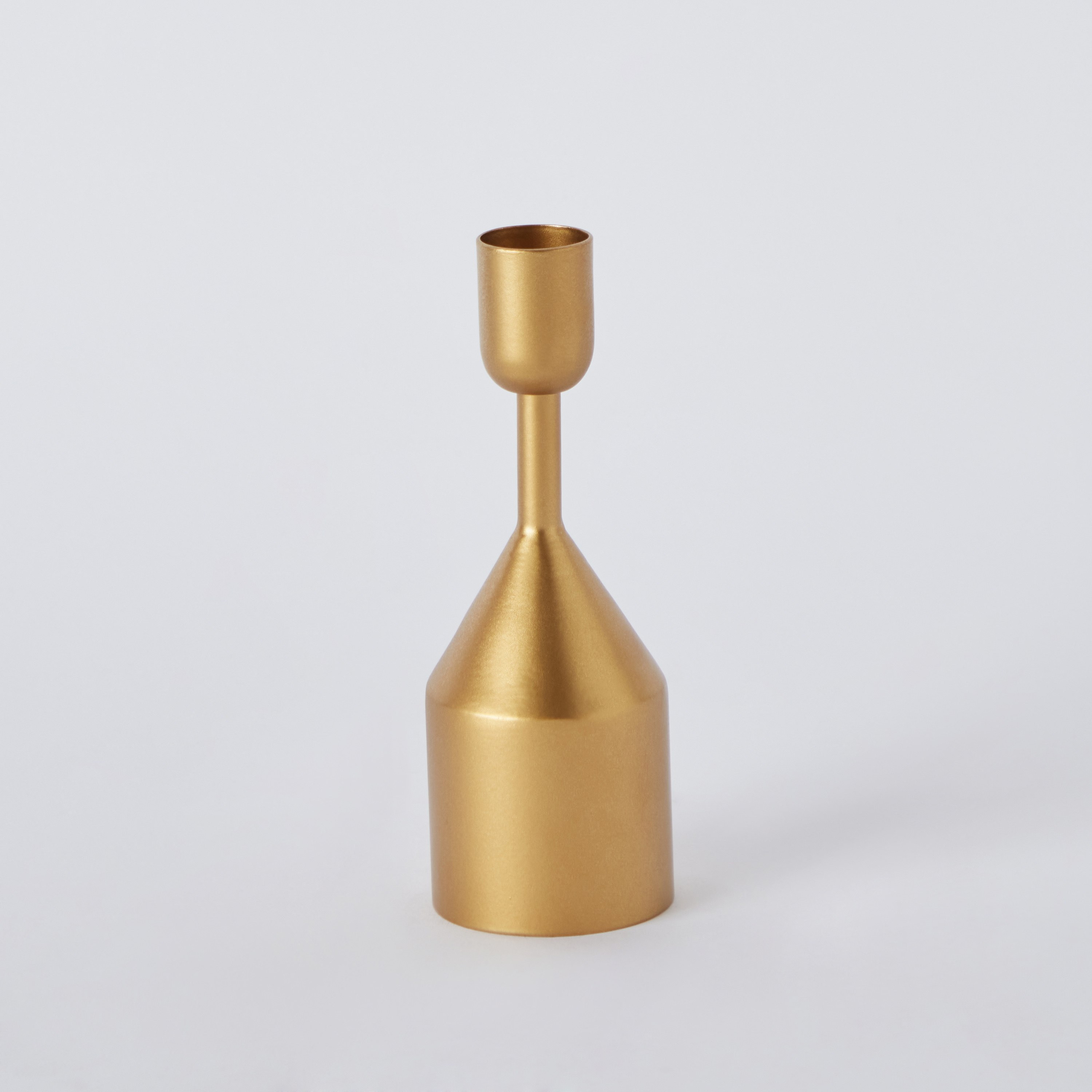 حامل شموع رفيع معدن من توفا - 5x5x14.5 سم-hbxlivingroom-decorandaccessories-candleholders-image-5