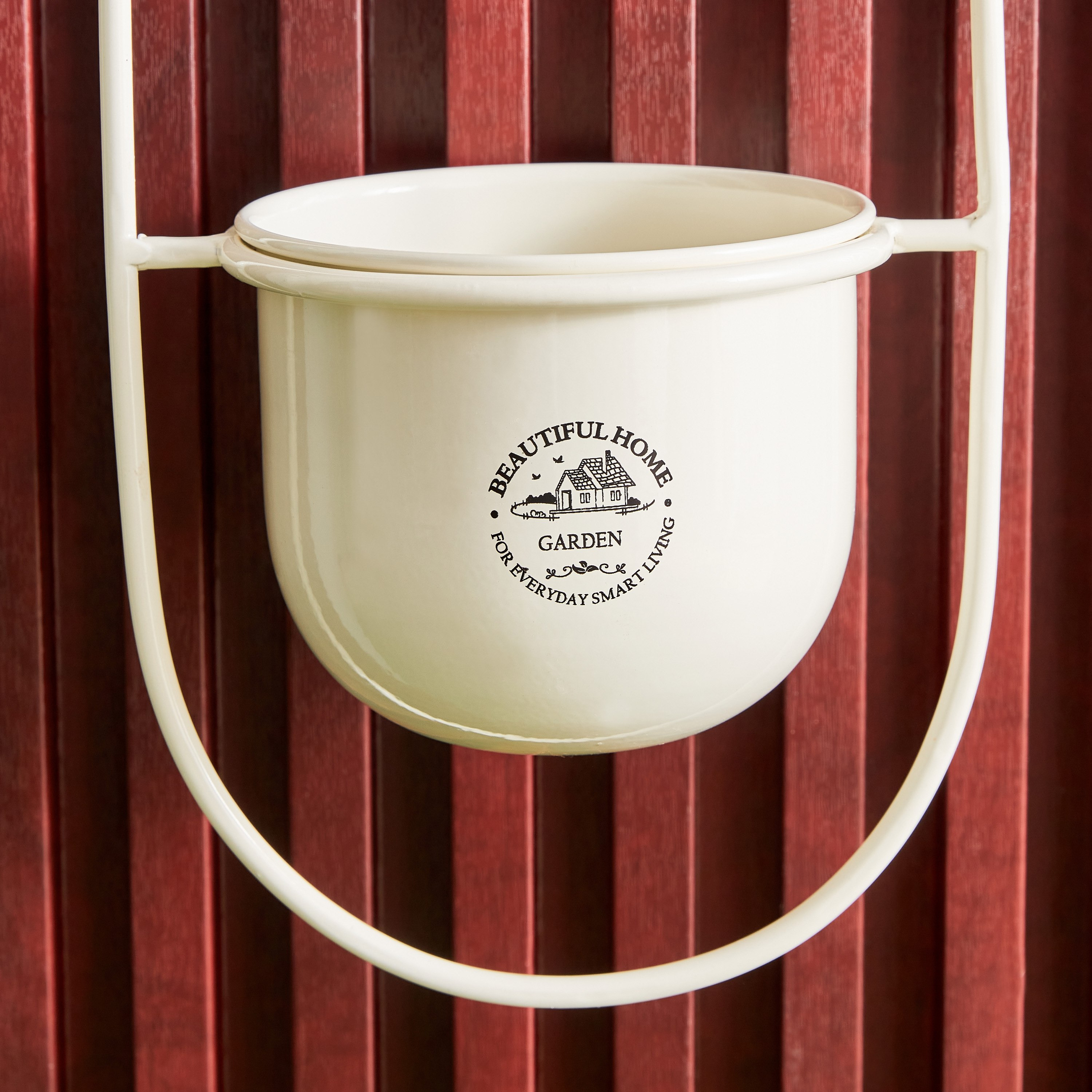 Tova Metal Hanging Planter - 20.5x15x40 cm-hbxhomeware-hbxdecorandfurnishings-image-3