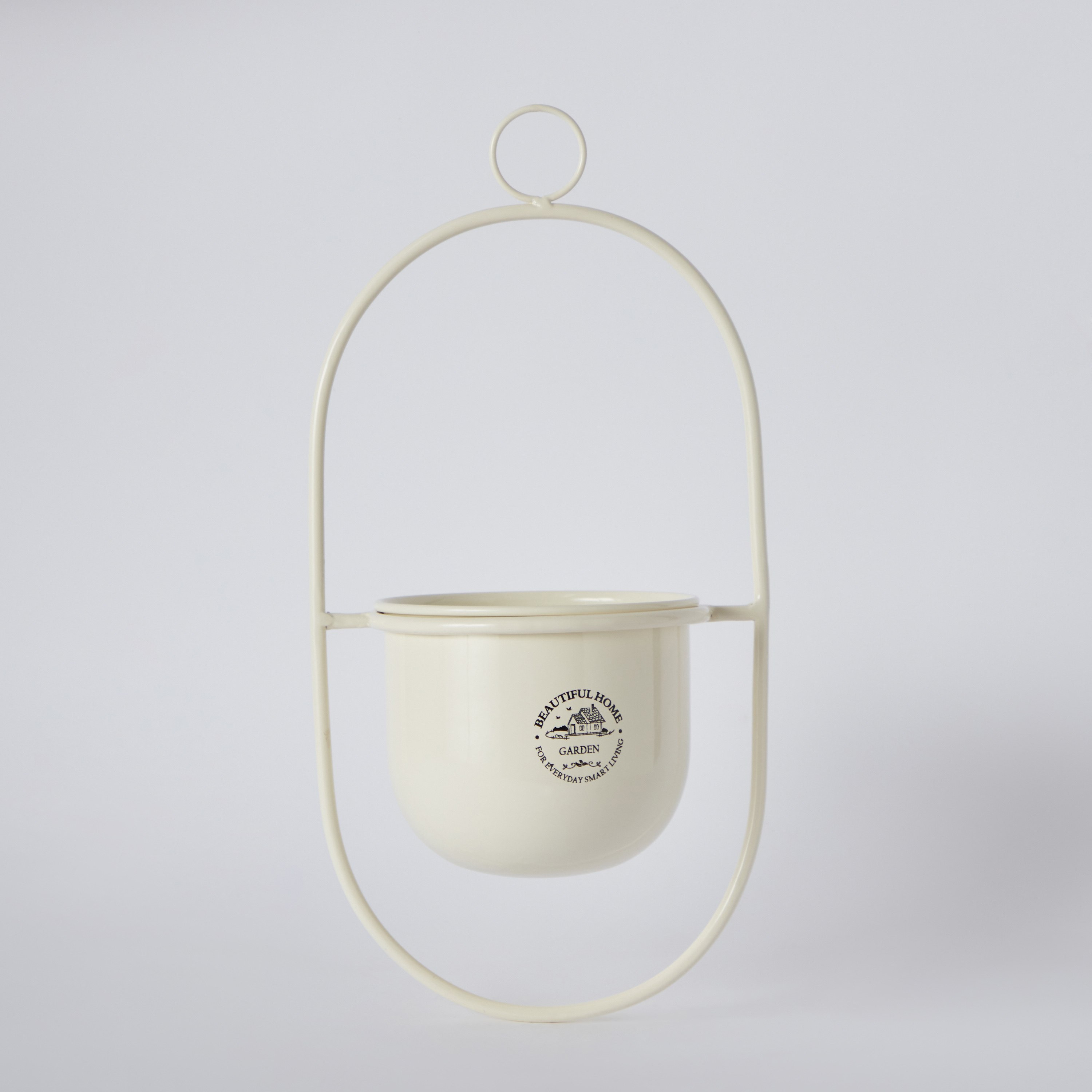 Tova Metal Hanging Planter - 20.5x15x40 cm-hbxhomeware-hbxdecorandfurnishings-image-6