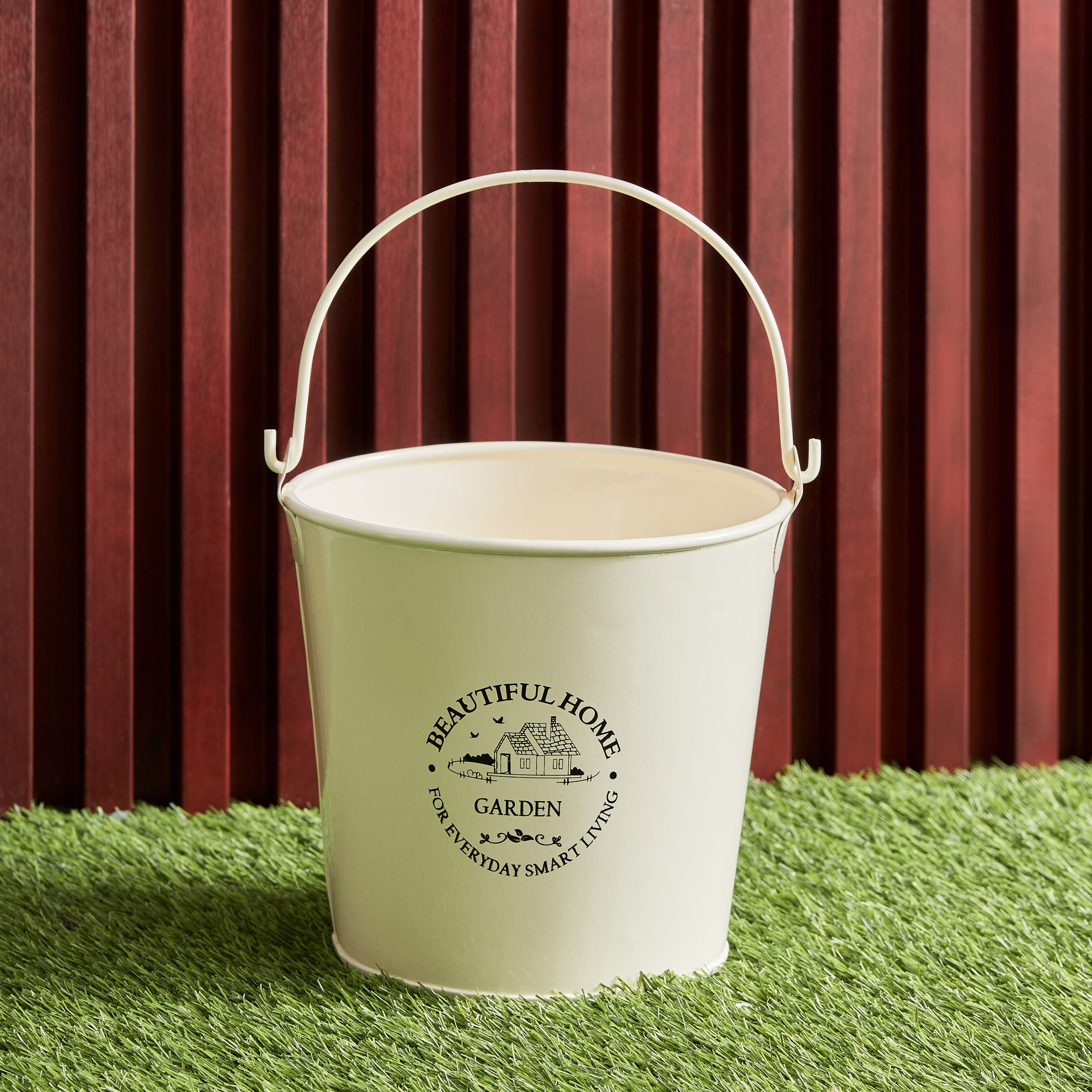 Tova Metal Basket Shape Planter - 20x18.5x18.5 cm-PROMO_HB_AE_B2G2_011025-image-2