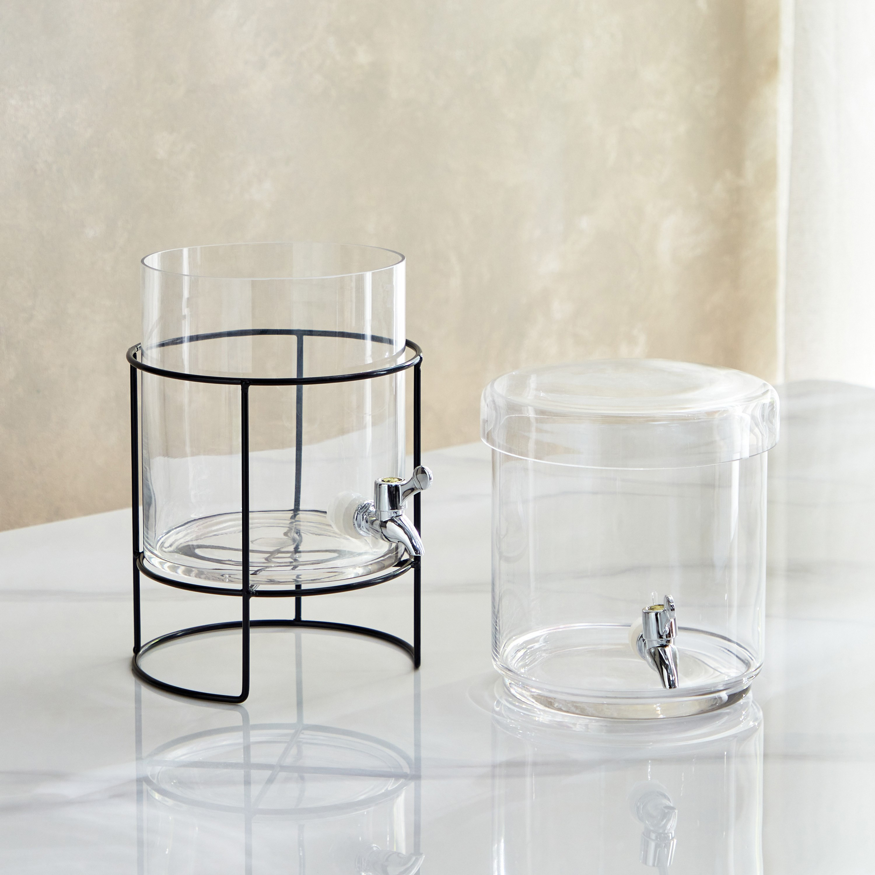 طقم موزع مشروبات زجاج قطعتين من كولرز-hbxhomeware-hbxkitchen-image-3