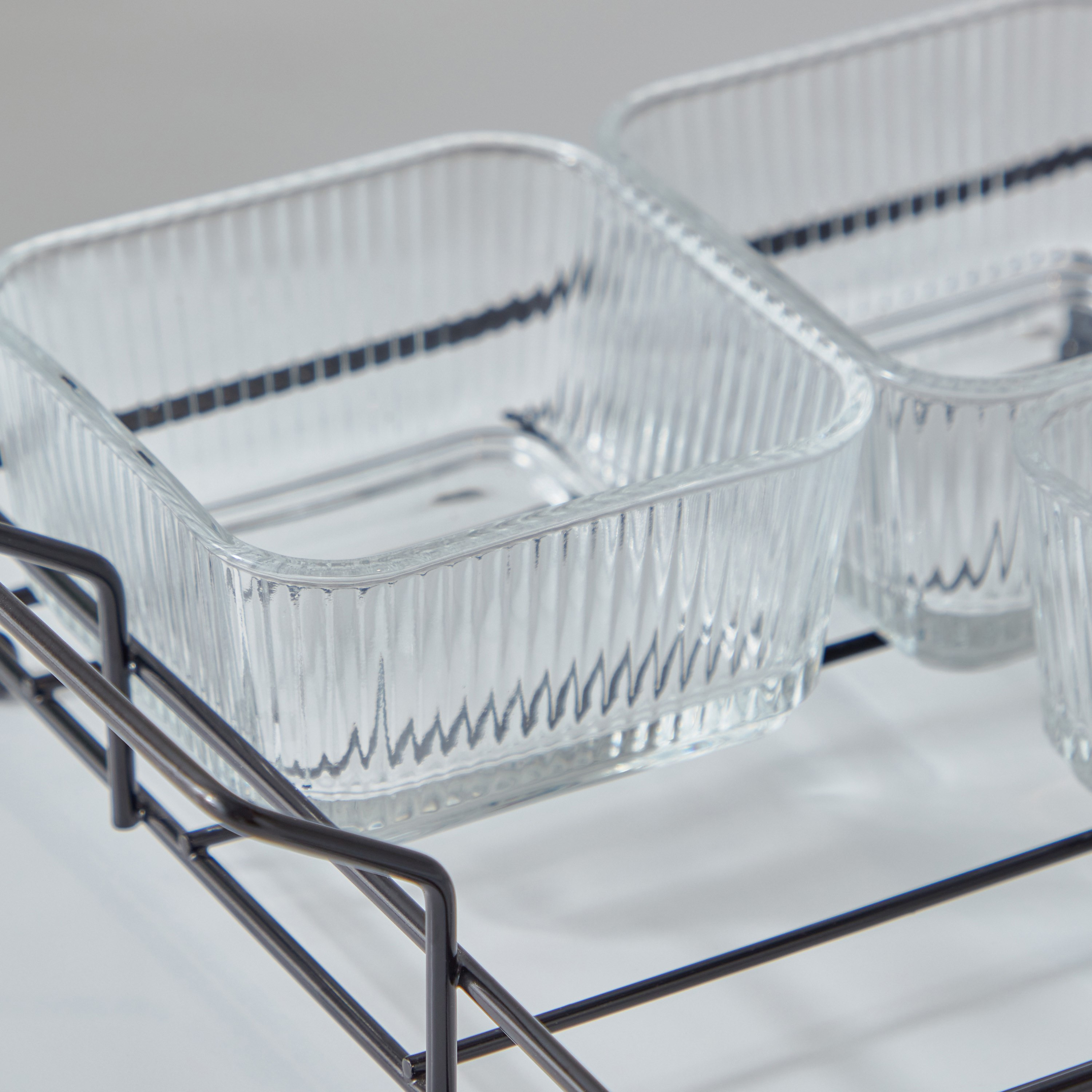 طقم زجاجي للوجبات خفيفة 5 قطع من فينتدج-hbxkitchen-serveware-image-3