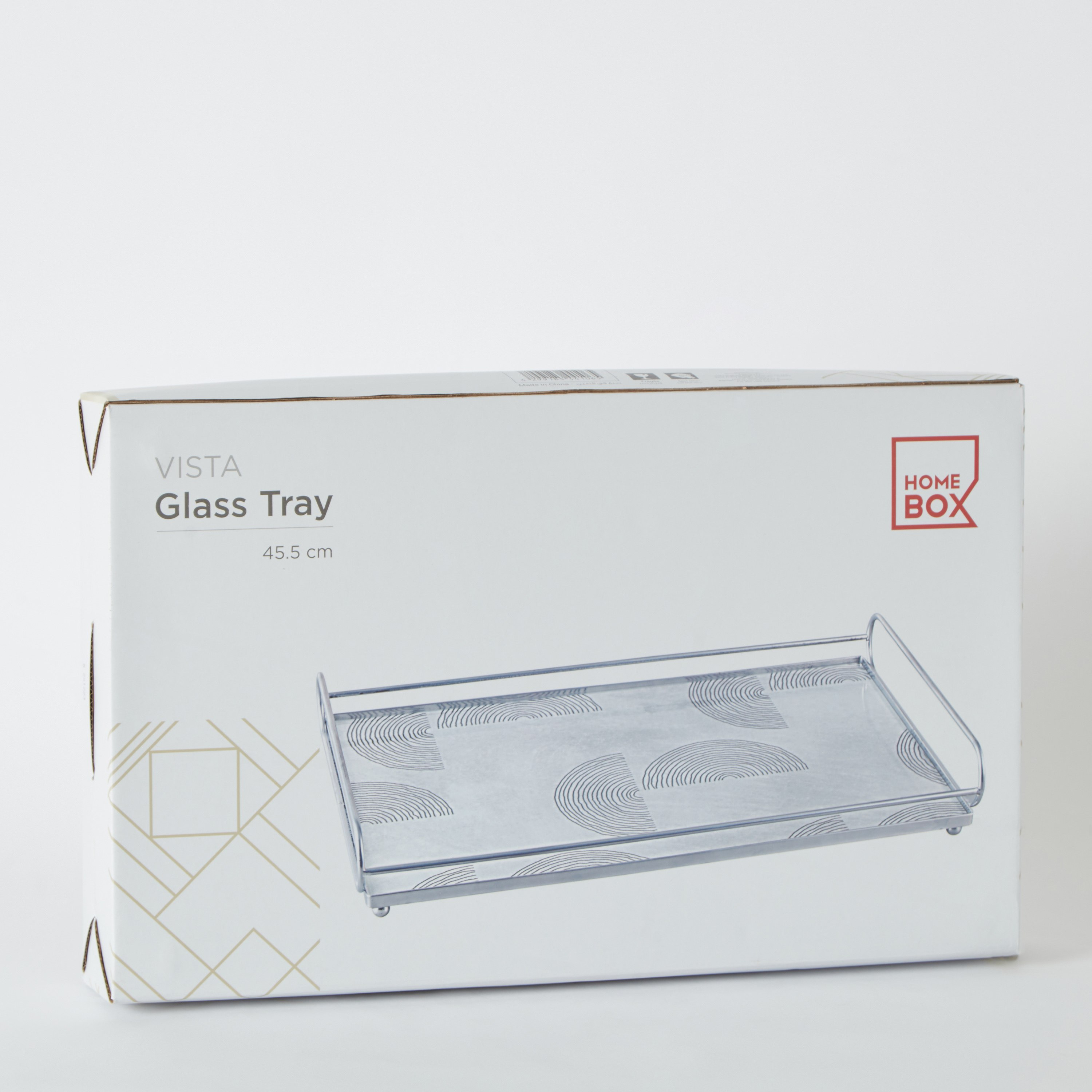 Vista Rectangular Glass Tray - 35 cm-hbxdecorandfurnishings-tabletop-serveware-image-5