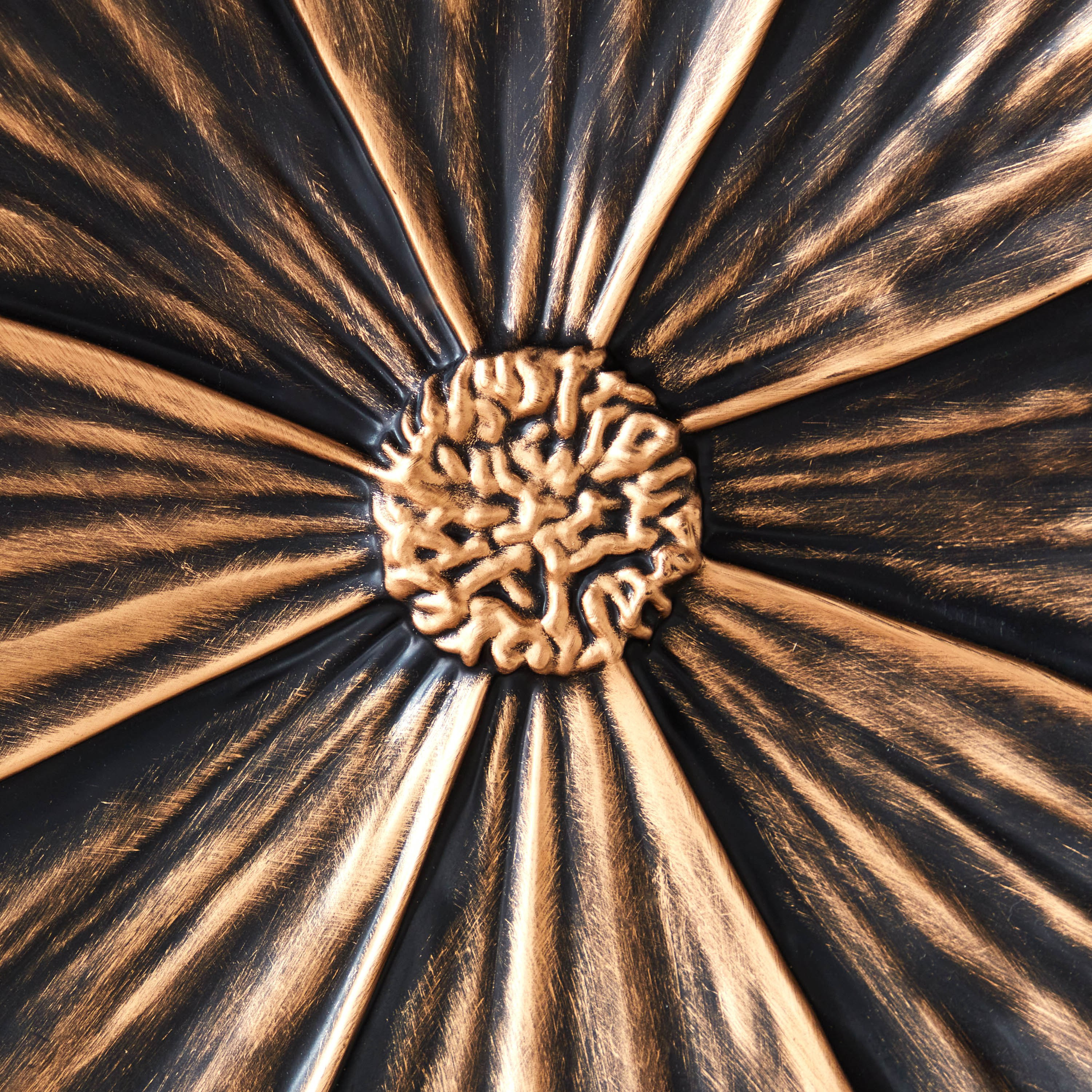 زينة حائط بتصميم زهرة من أوروس - 35.5x35.5x4.5 سم-hbxlivingroom-walldecor-wallart-image-3