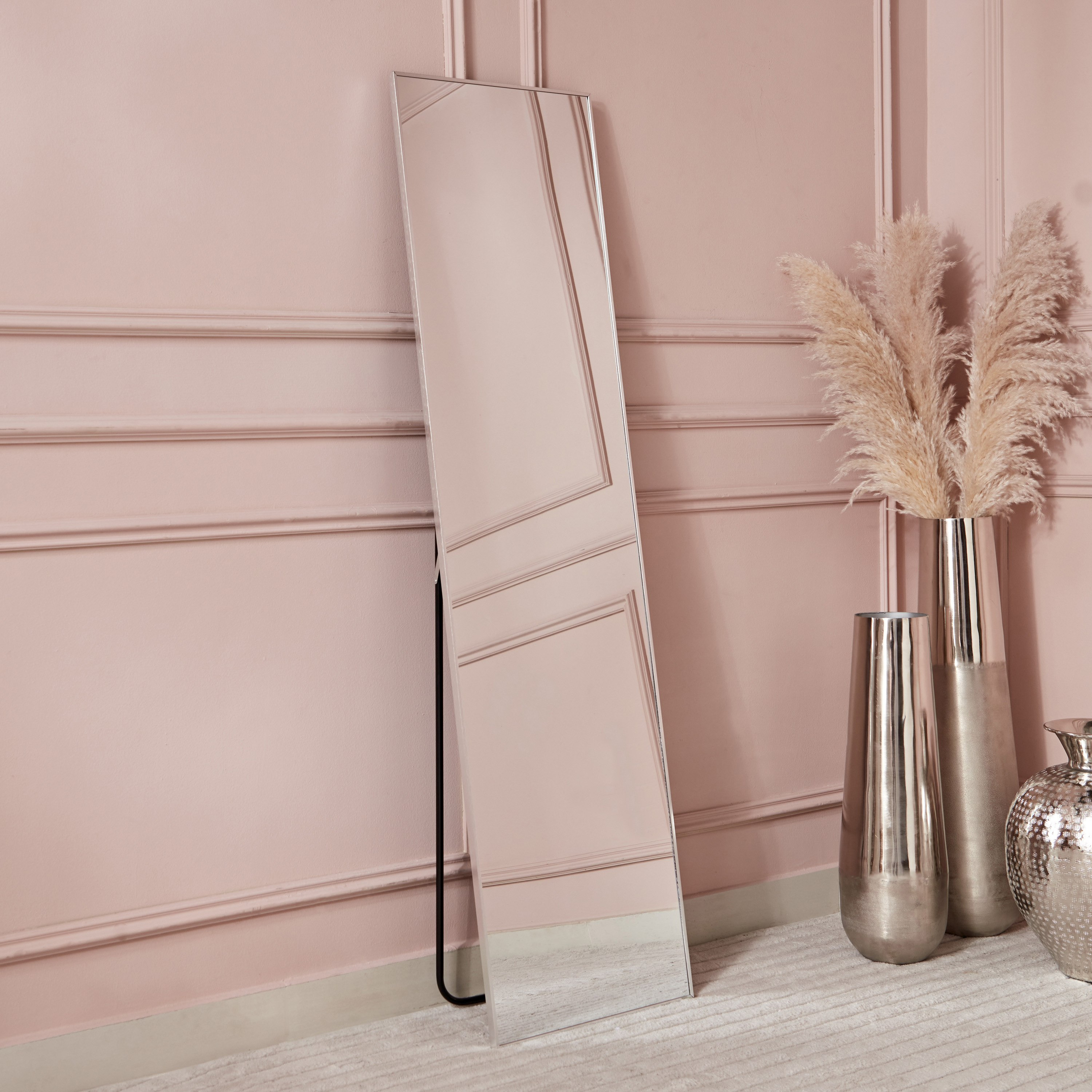 مرآة أرضية معدنية من أوروس - 40x150x3 سم-hbxhomeware-hbxdecorandfurnishings-image-1