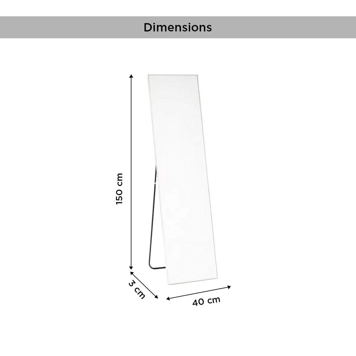 مرآة أرضية معدنية من أوروس - 40x150x3 سم-hbxhomeware-hbxdecorandfurnishings-image-6