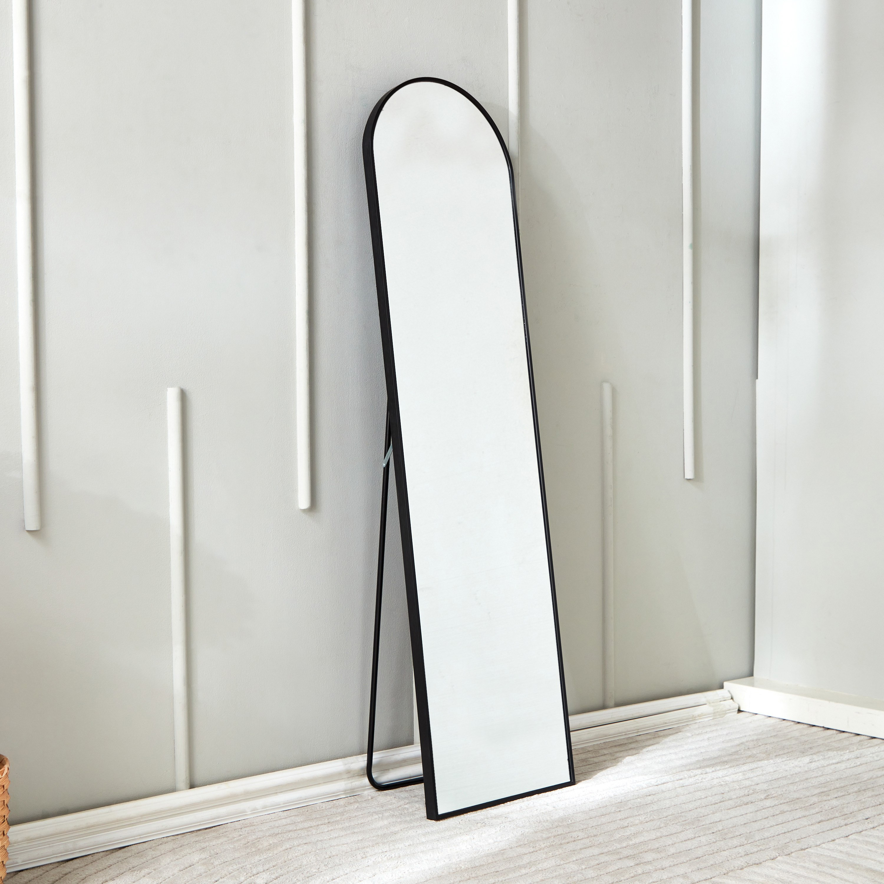 مرآة أرضية معدنية من أوروس - 46x150x2.7 سم-hbxhomeware-hbxdecorandfurnishings-image-1
