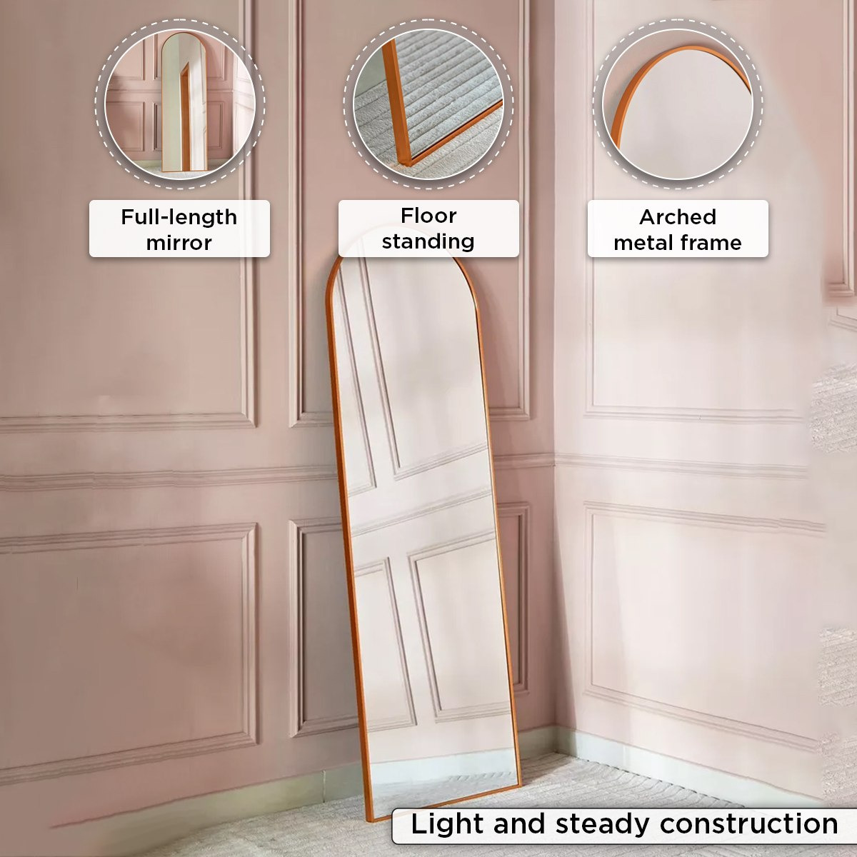 مرآة أرضية معدنية من أوروس - 55x168x2.7 سم-hbxhomeware-hbxdecorandfurnishings-image-4