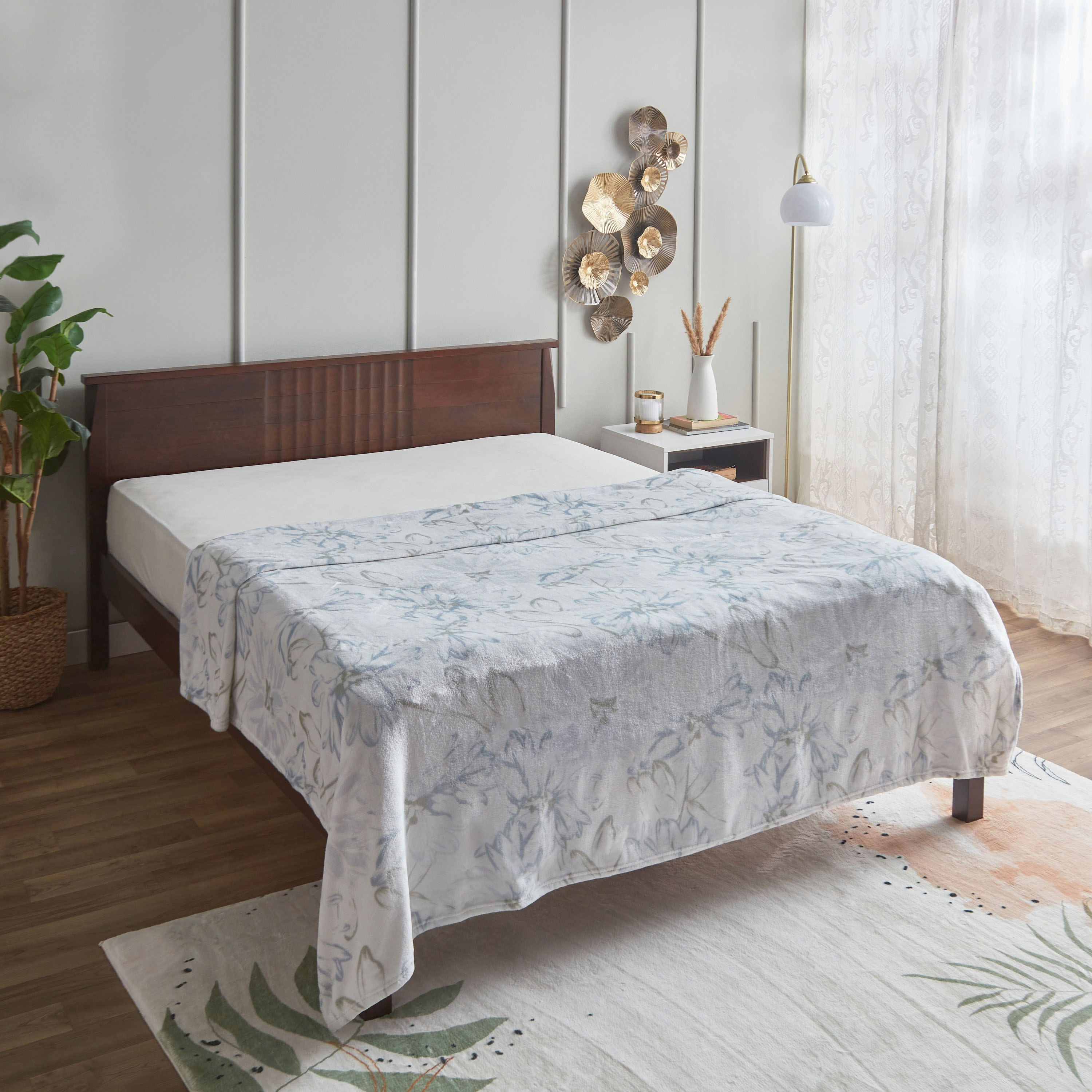 بطانية فلانيل كوين من ماتريكس - 200x220 سم-hbxhomeware-hbxbedroom-image-1
