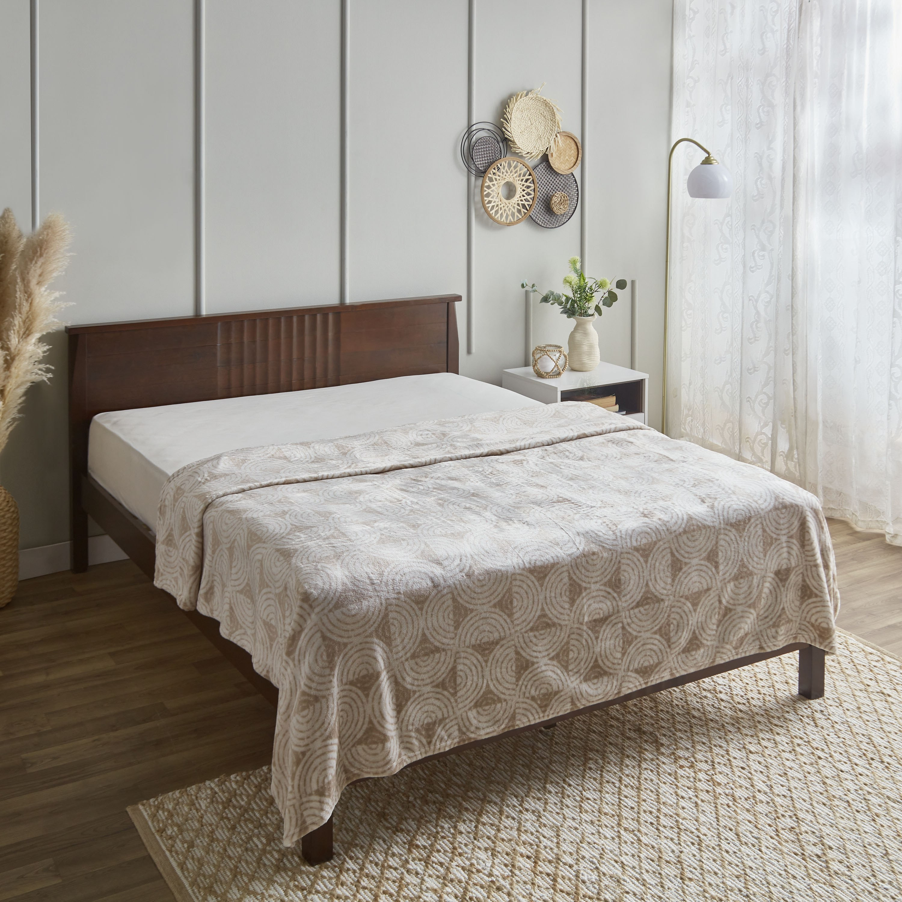 بطانية فلانيل مزدوجة من ماتريكس كين - 140x200 سم-hbxhomeware-hbxbedroom-image-1