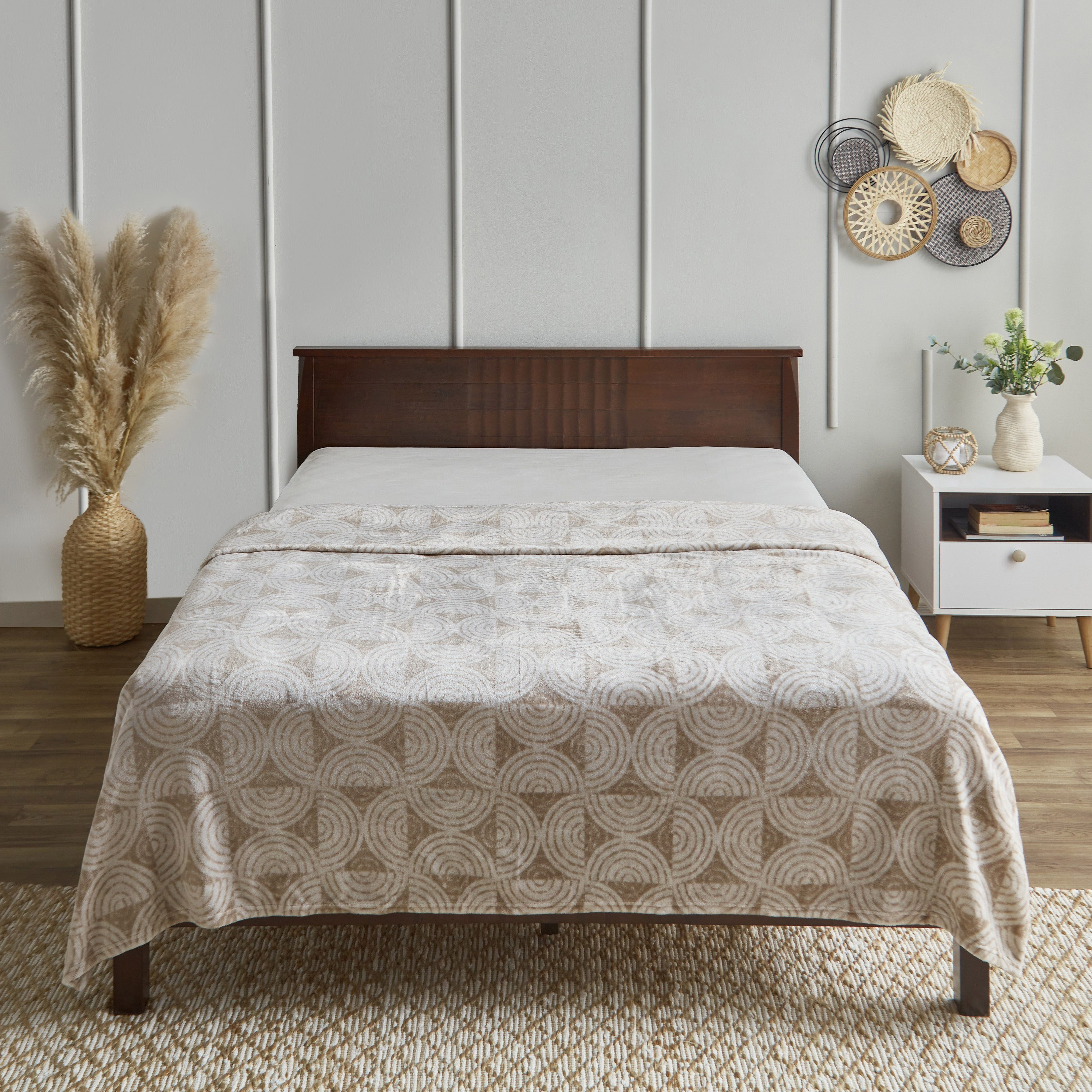 بطانية فلانيل كوين من ماتريكس كين - 200x220 سم-hbxhomeware-hbxbedroom-image-2