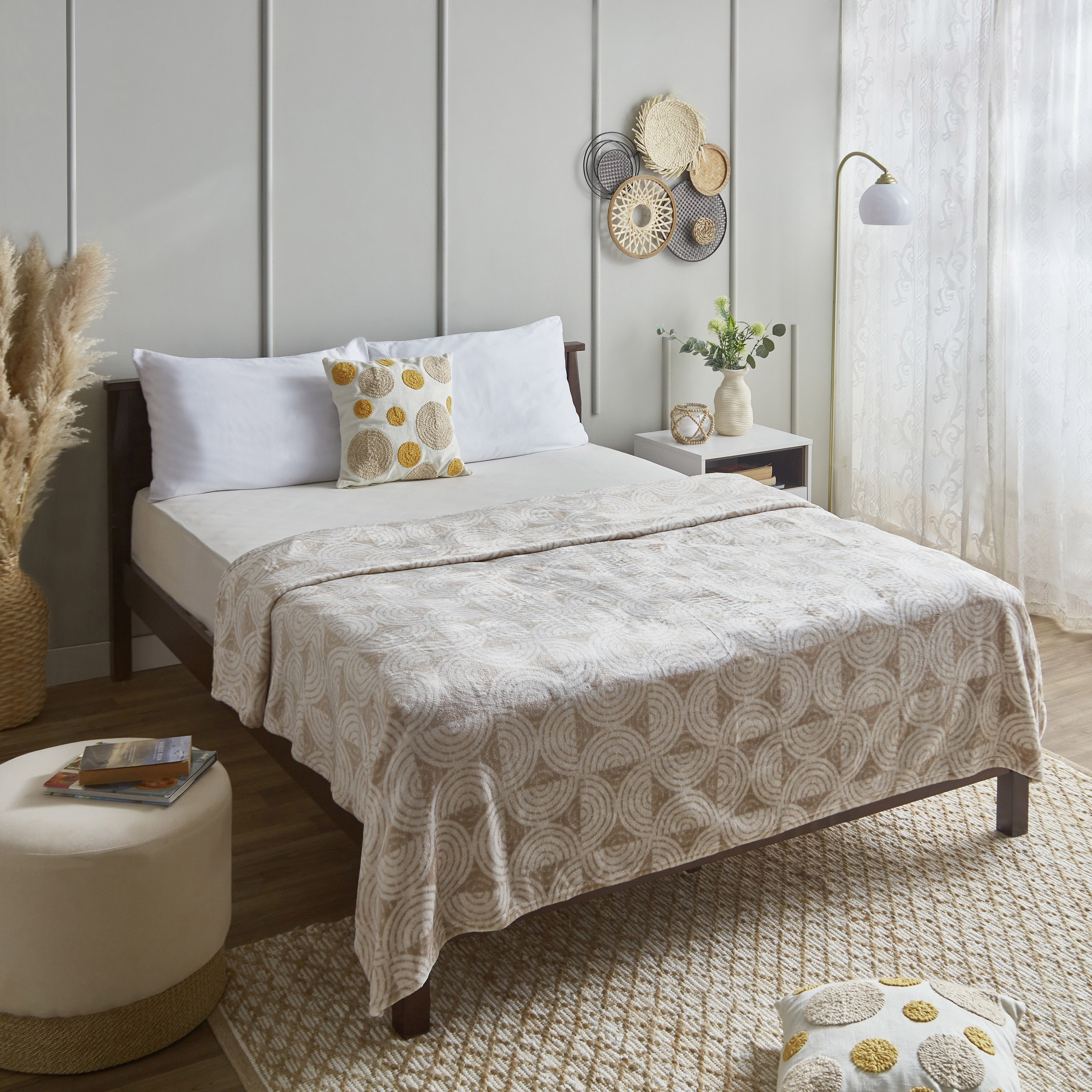 بطانية فلانيل كوين من ماتريكس كين - 200x220 سم-hbxhomeware-hbxbedroom-image-6