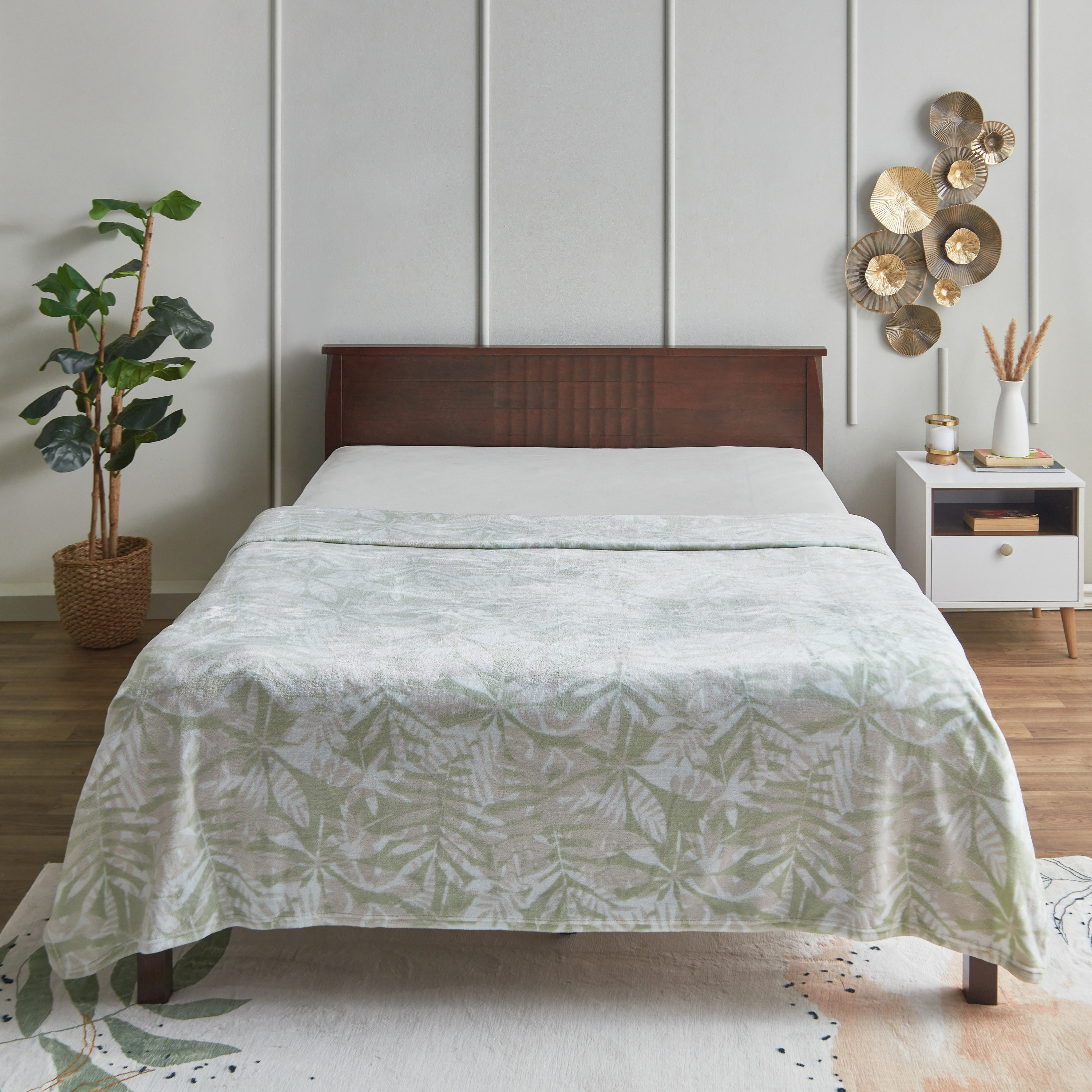 Matrix Rick Flannel Twin Blanket - 140x200 cm-hbxhomeware-hbxbedroom-image-2