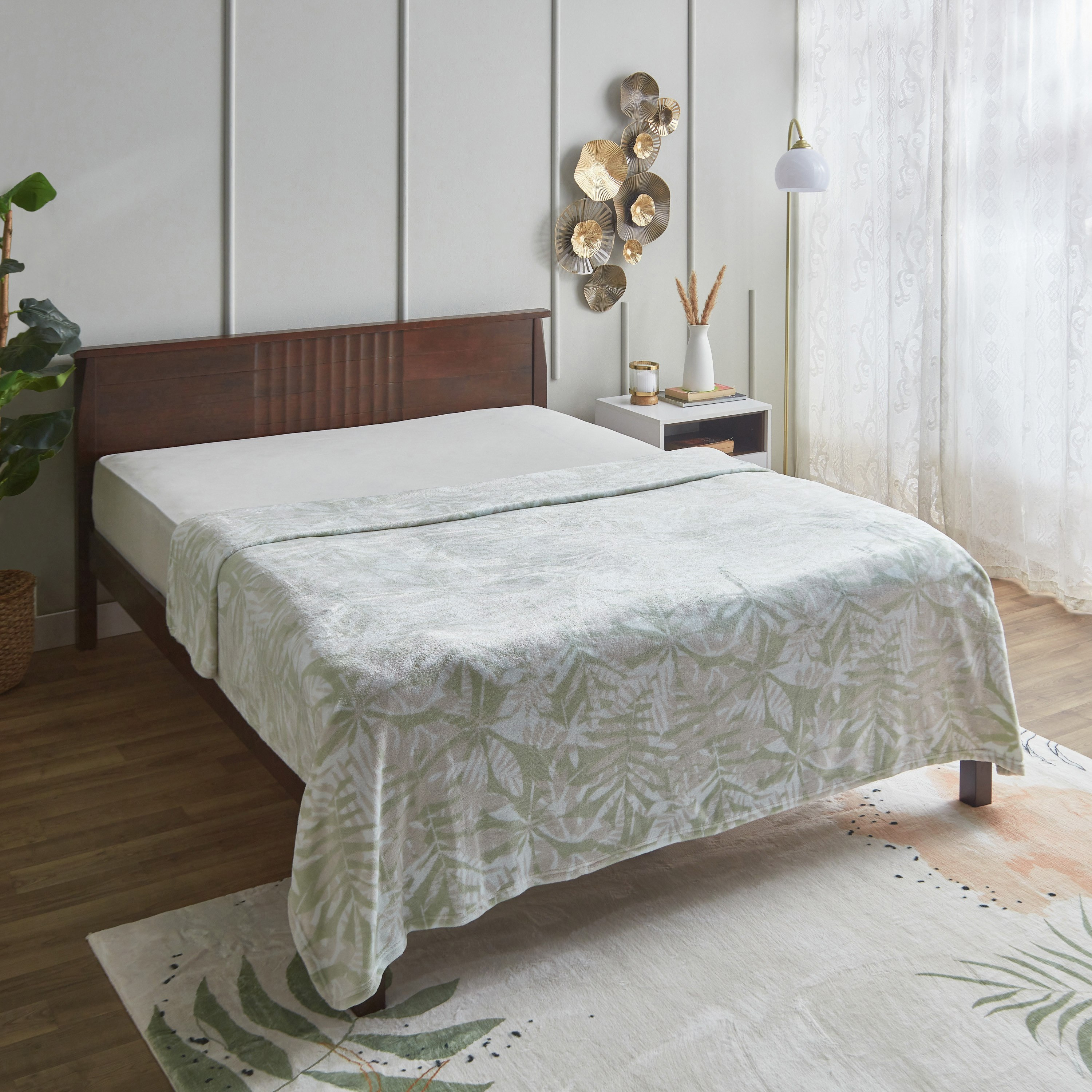 بطانية فلانيل كوين من ماتريكس ريك - 200x220 سم-hbxhomeware-hbxbedroom-image-1