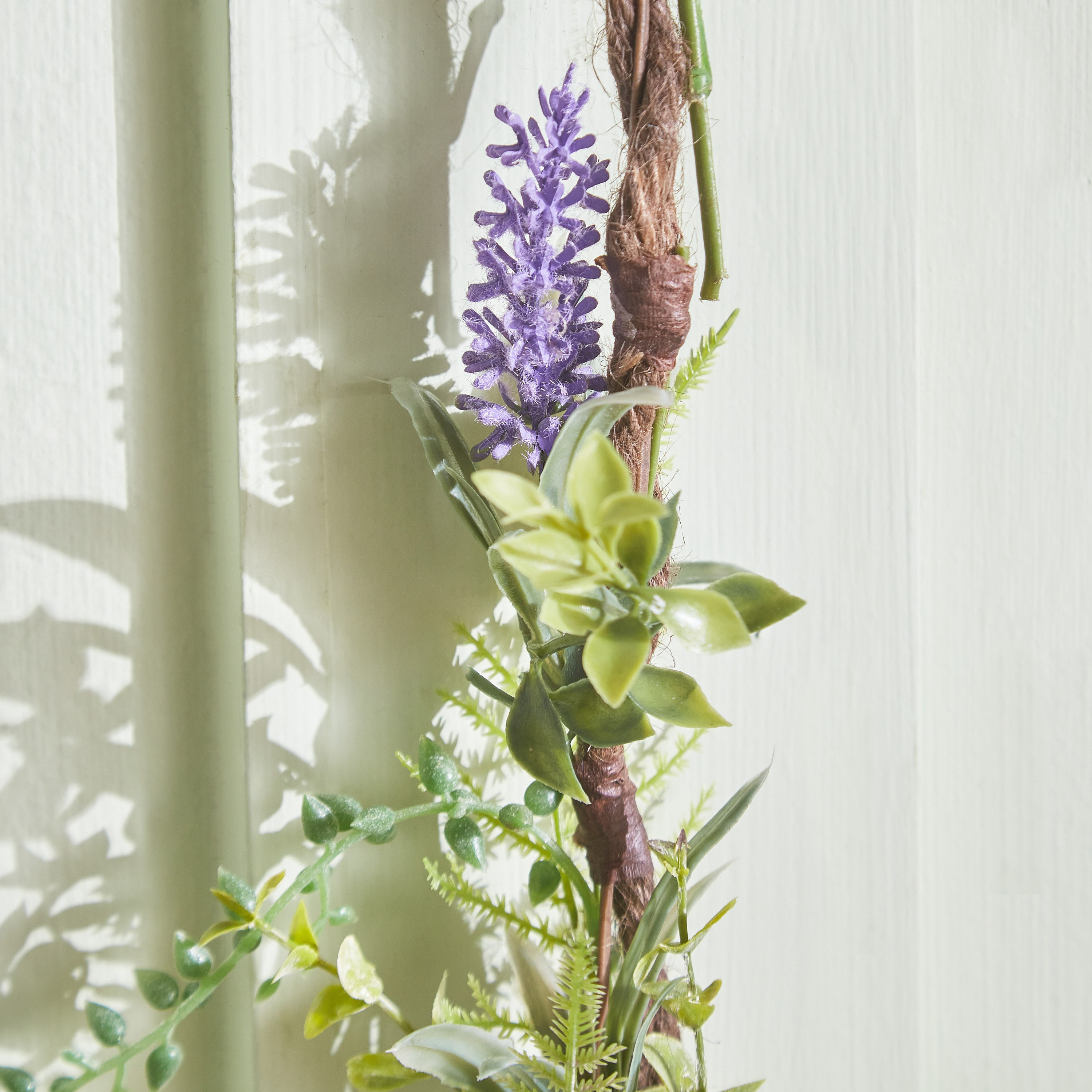 إكليل ديكور لافندر من فيونا - 5x5x95 سم-hbxdecorandfurnishings-homeaccessories-artificialflowersandplants-image-2