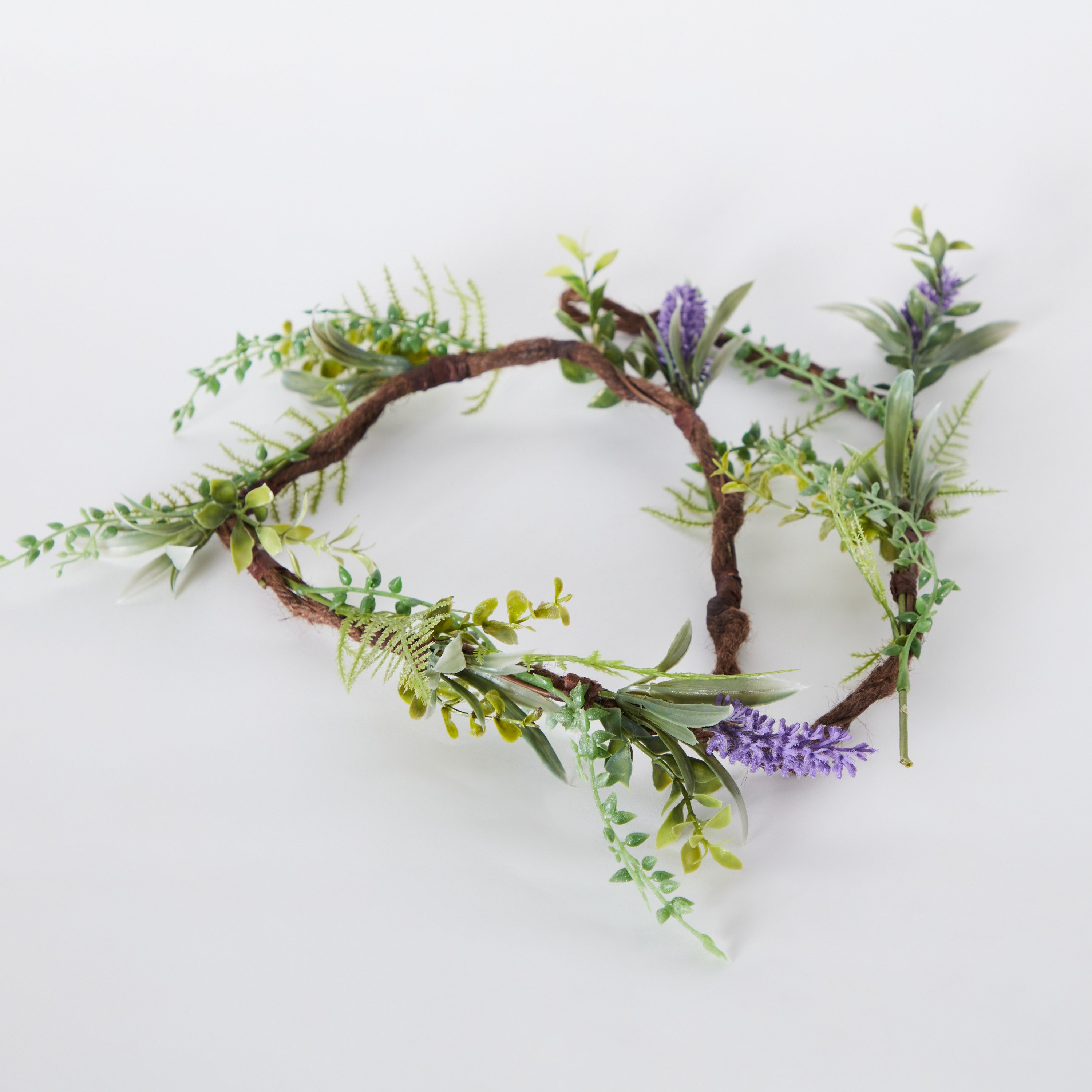إكليل ديكور لافندر من فيونا - 5x5x95 سم-hbxdecorandfurnishings-homeaccessories-artificialflowersandplants-image-5