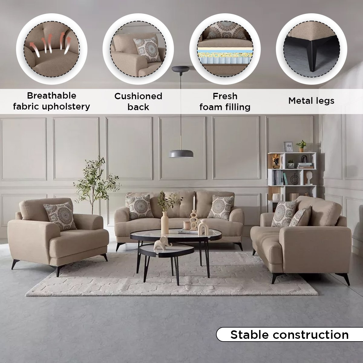 كرسي بمساند ذراعين مع وسادة من إستيلا-hbxlivingroom-sofasandarmchairs-sofas-image-5