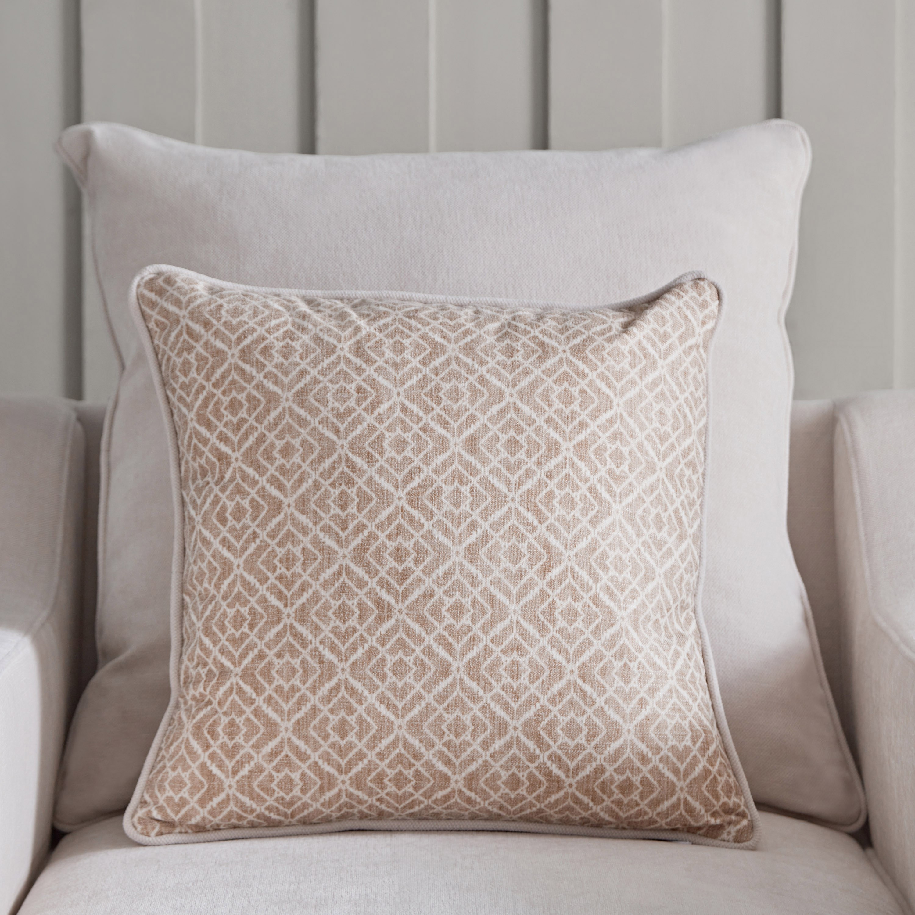 Nelson Fabric Armchair Sofa with 2 Cushions-hbxlivingroom-sofasandarmchairs-sofas-image-6