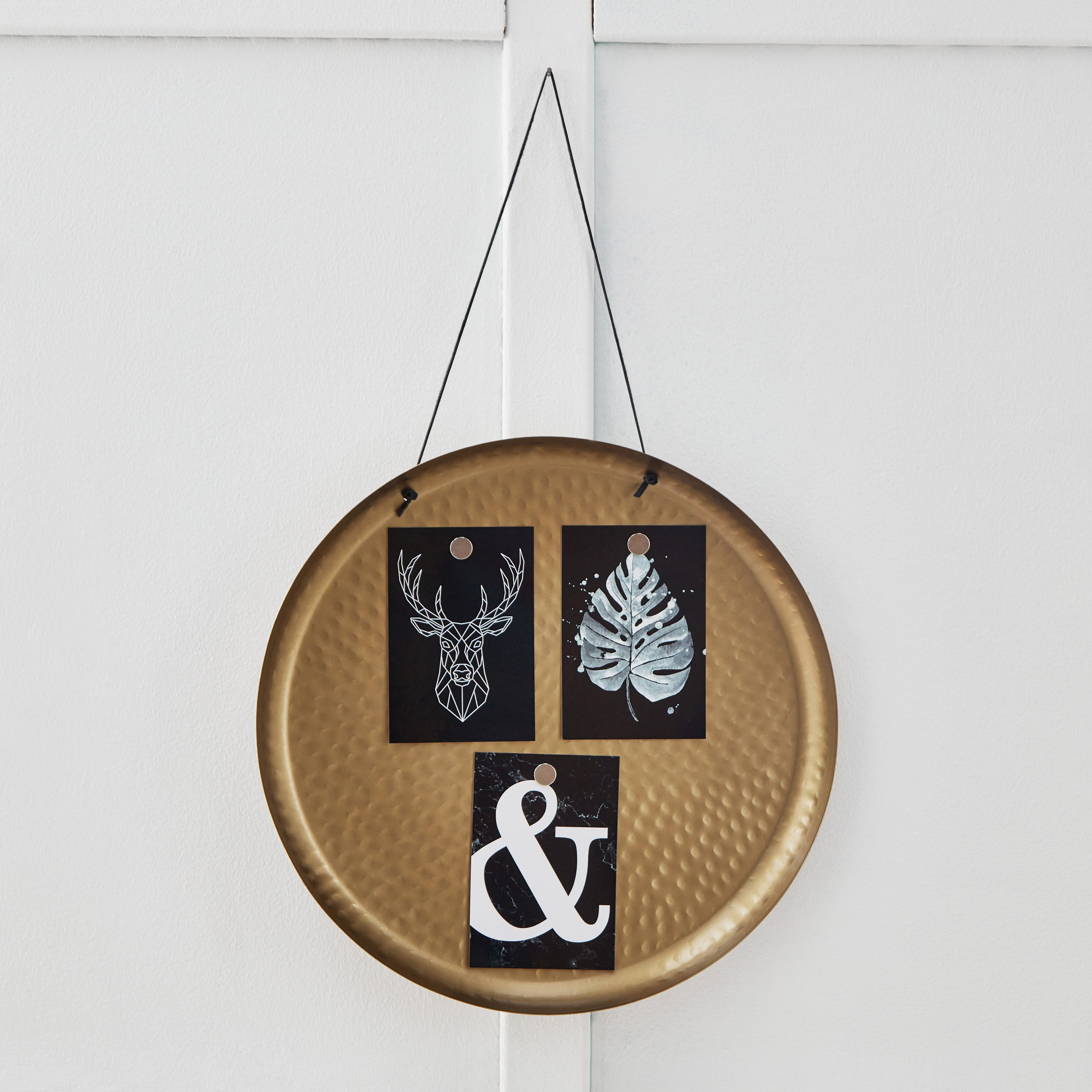Splendid Metal Decorative Plate - 38x38x3.5 cm-hbxhomeware-homedecor-figurinesandornaments-image-2