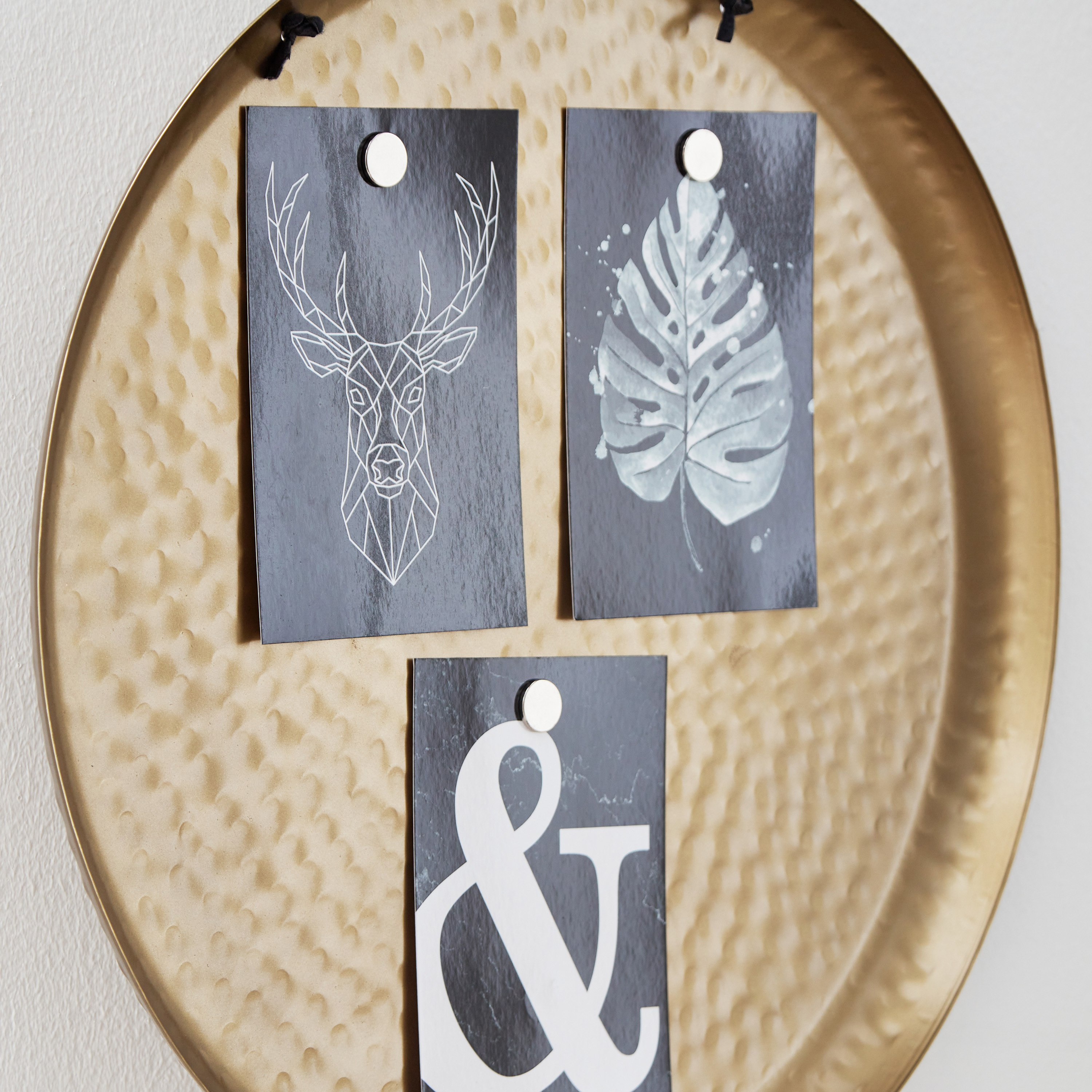 Splendid Metal Decorative Plate - 38x38x3.5 cm-hbxhomeware-homedecor-figurinesandornaments-image-3