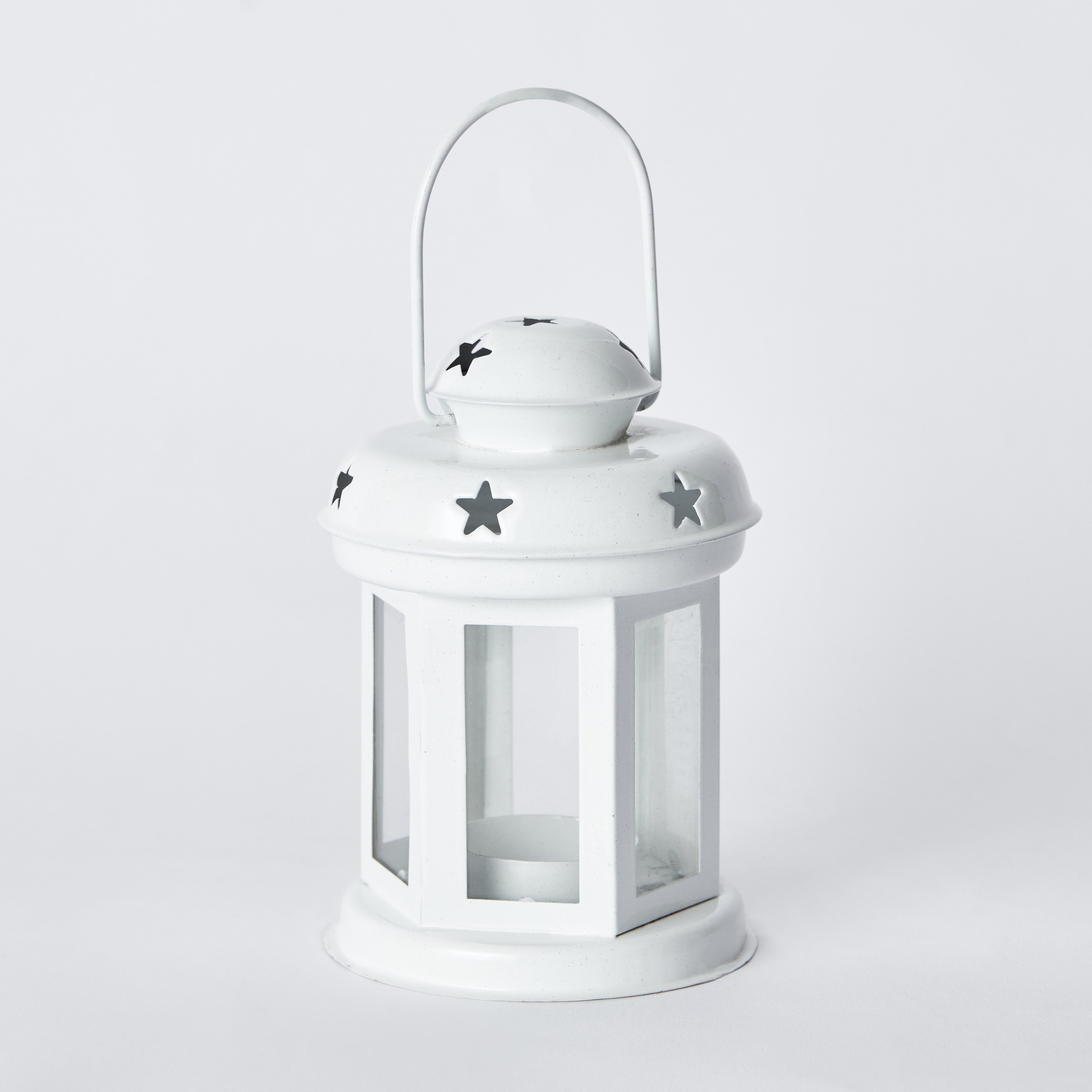 Splendid Metal Decorative Lantern - 10x10x14 cm-hbxdecorandfurnishings-homeaccessories-lanterns-image-6