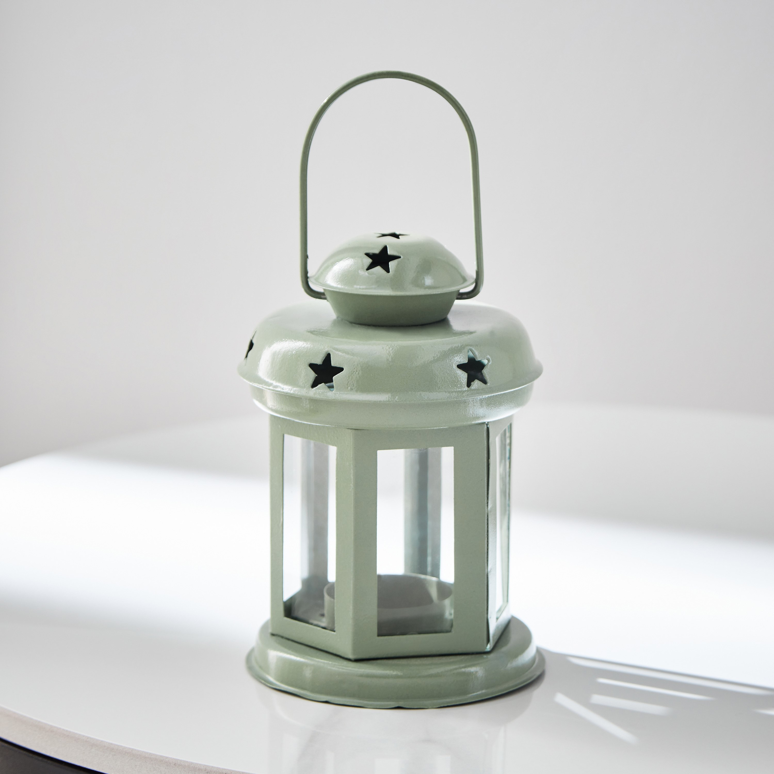 فانوس ديكور معدن من سبلينديد- 10x10x14 سم-hbxdecorandfurnishings-homeaccessories-lanterns-image-1
