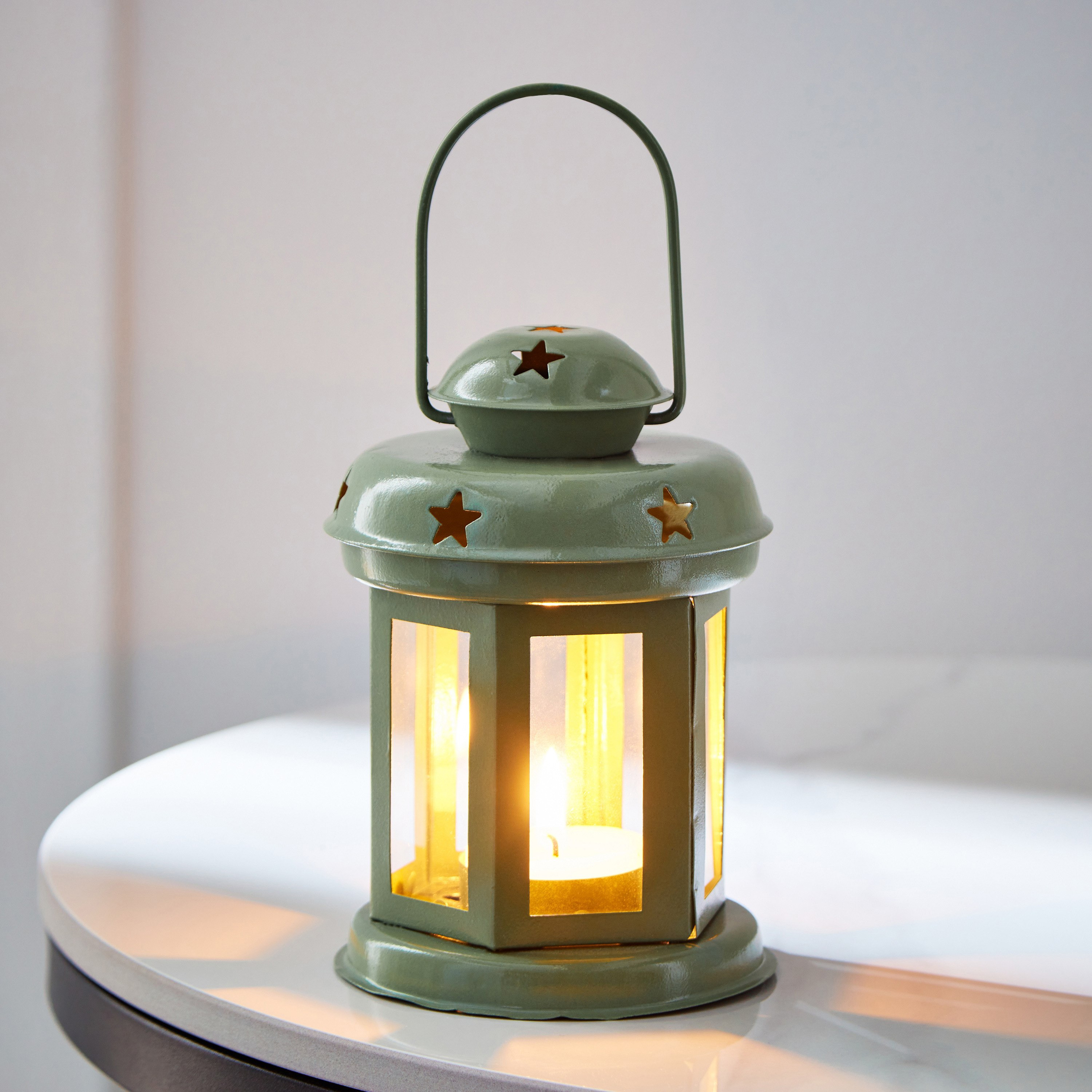 فانوس ديكور معدن من سبلينديد- 10x10x14 سم-hbxdecorandfurnishings-homeaccessories-lanterns-image-2