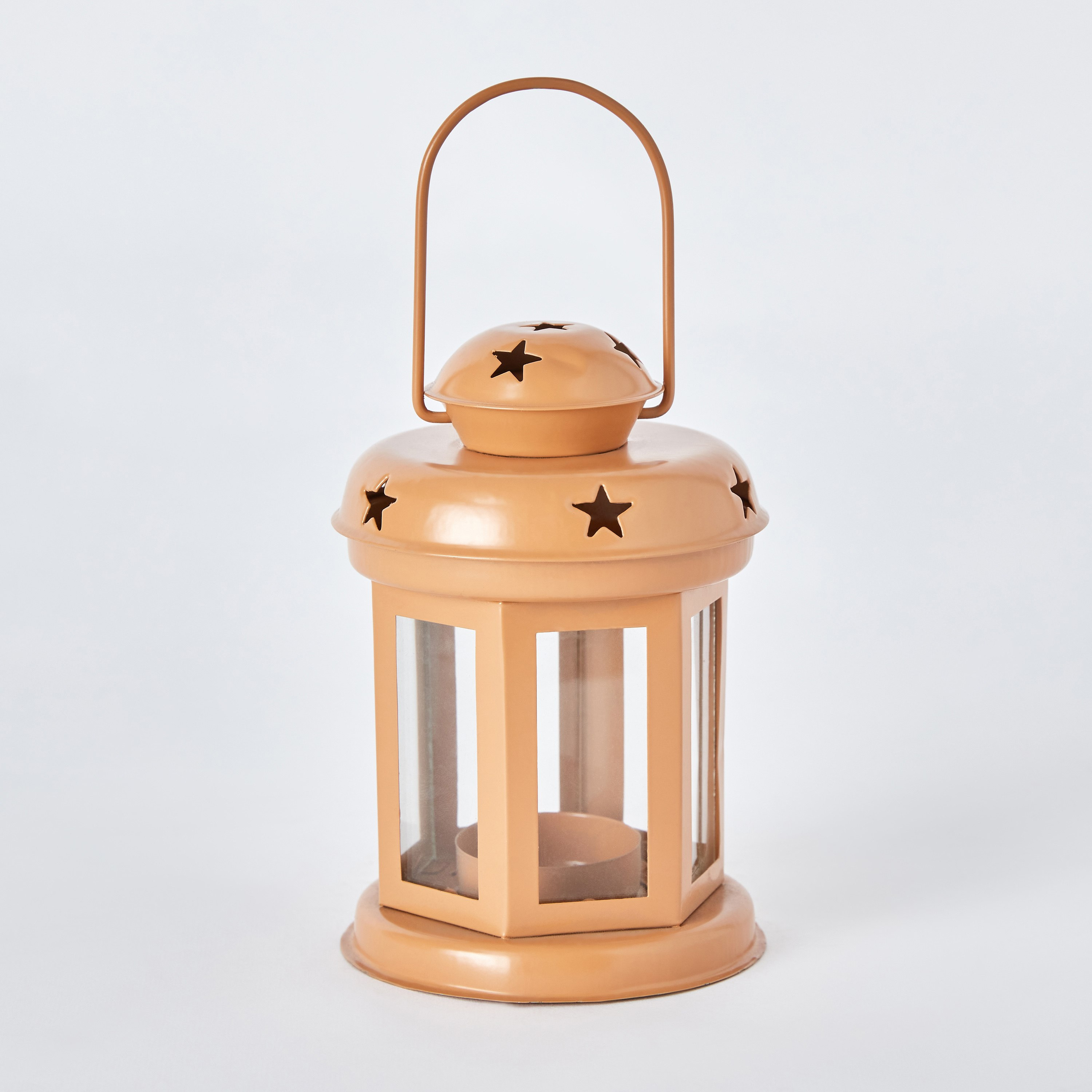 Splendid Metal Decorative Lantern - 10x10x14 cm-hbxdecorandfurnishings-homeaccessories-lanterns-image-5