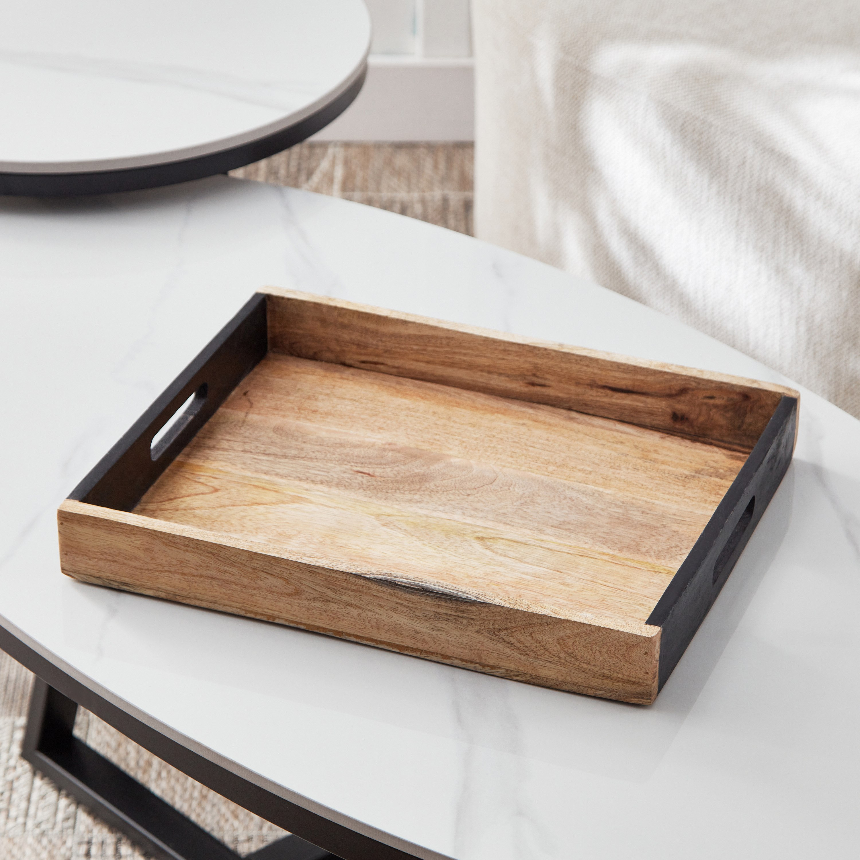 Wooden decorative deals trays