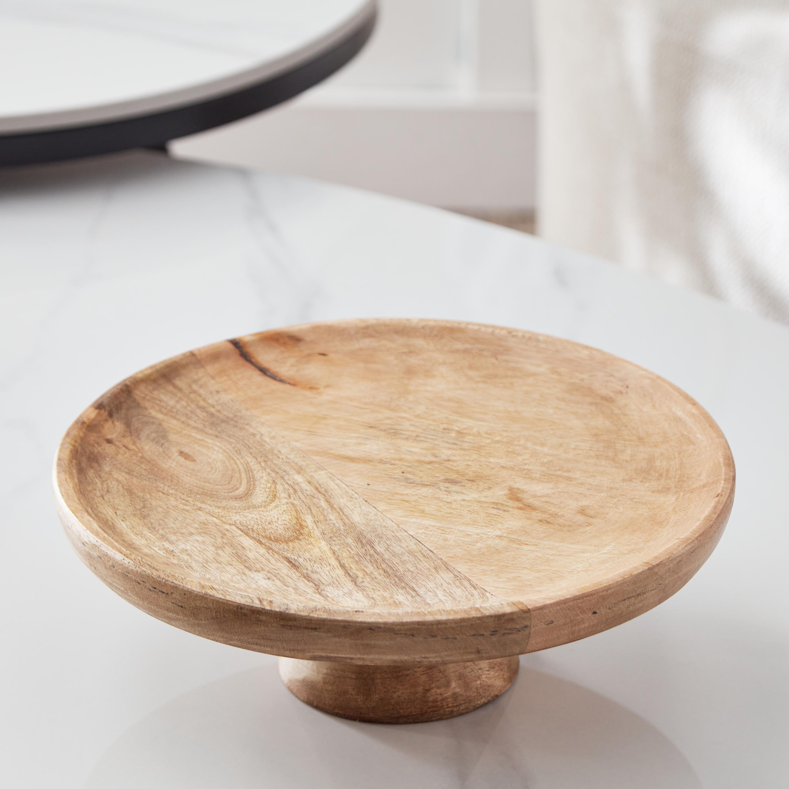 حامل كيك خشب من سبلينديد - 28x28x9 سم-hbxdecorandfurnishings-tabletop-serveware-image-2