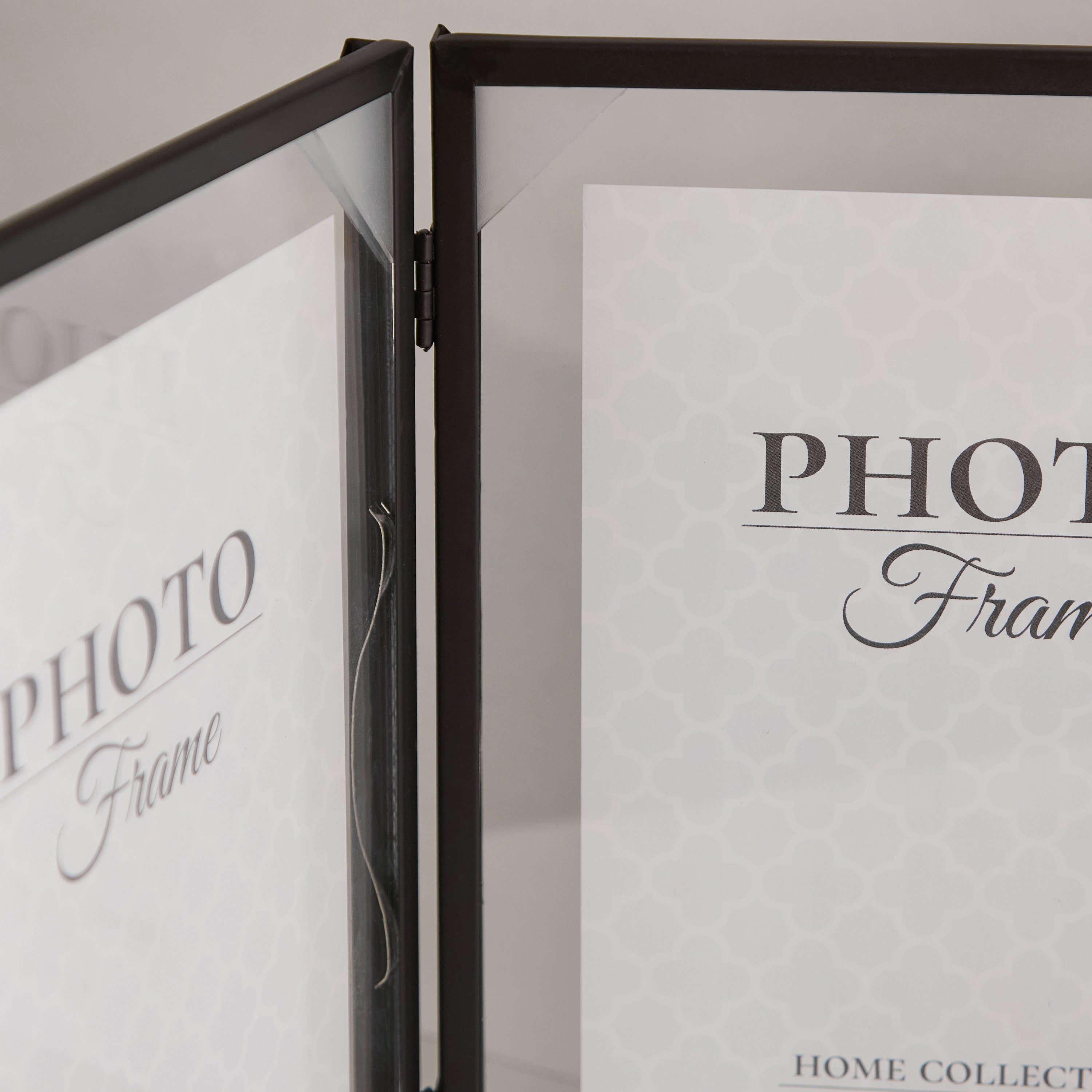 Elbe 5x7-inch Metal Standing Foldable 2-Photo Frame - 36.5x23x1.1 cm-PROMO_HB_AE_B2G2_011025-image-4