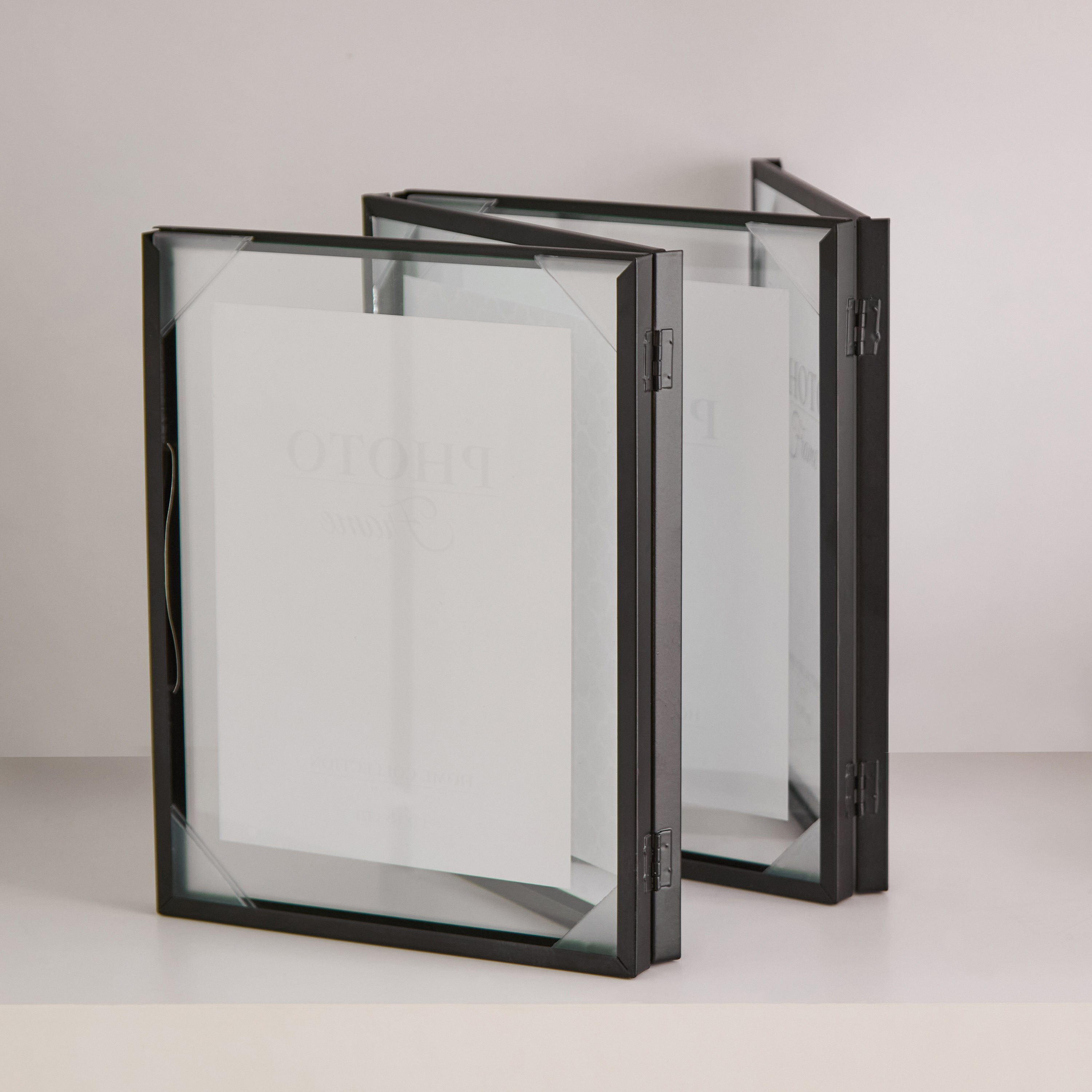 طقم برواز صور معدن قائم - 4 قطع 5x7 بوصة من إلبي- 73x23x1.1 سم-hbxdiningroom-decorandaccessories-photoframes-image-3
