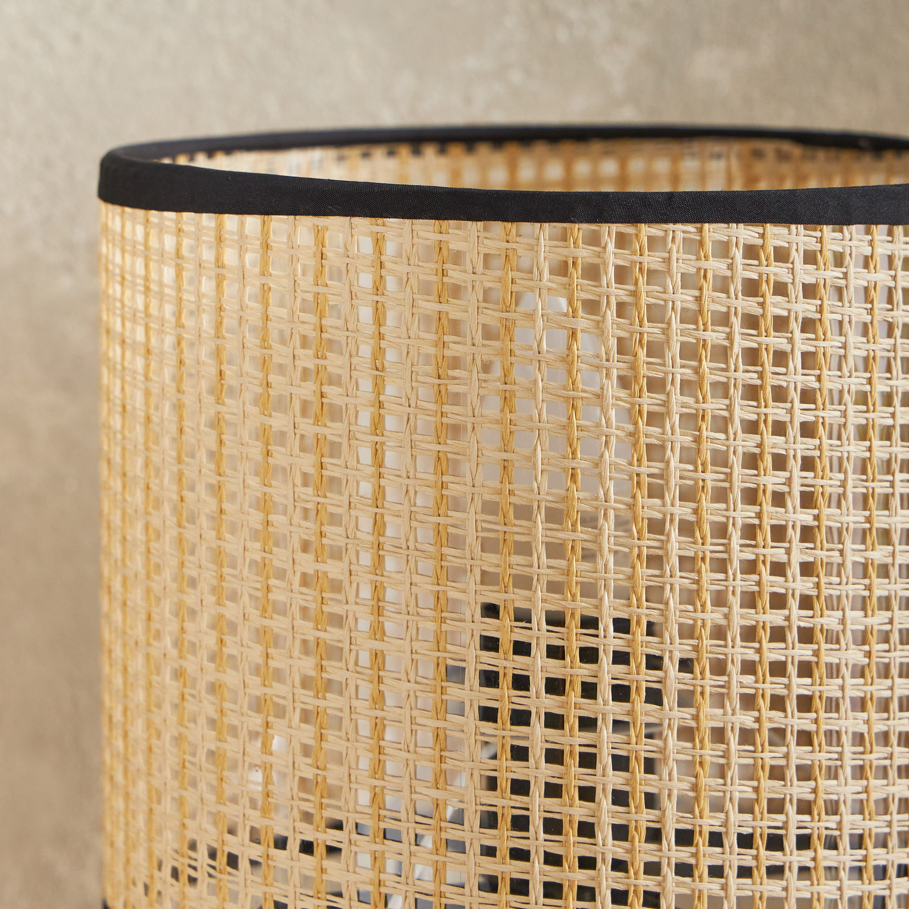 مصباح طاولة معدن مع غطاء حبل ورقي من ستارك من إلبي- 20x20x28 سم-hbxlivingroom-lighting-tablelamps-image-3