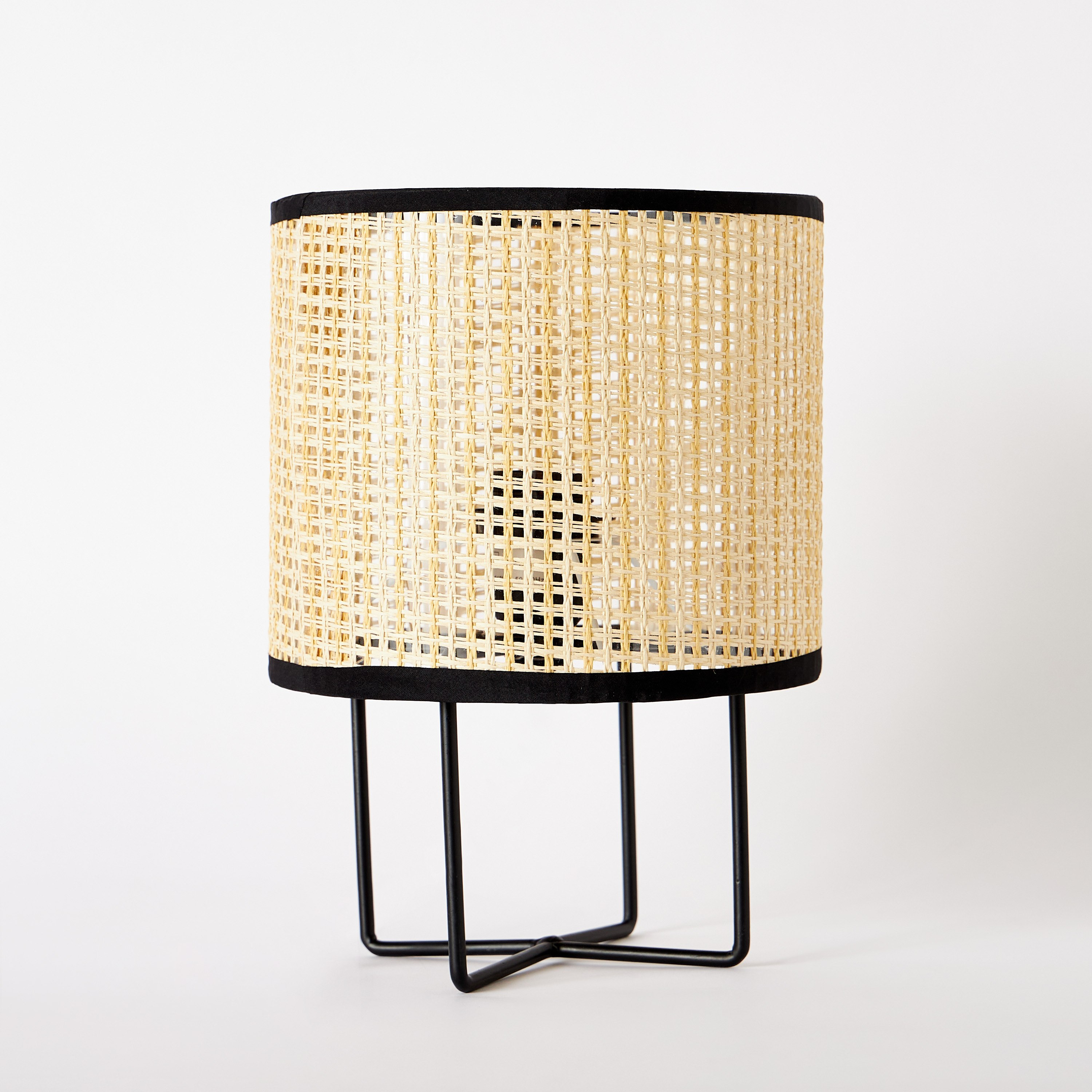 مصباح طاولة معدن مع غطاء حبل ورقي من ستارك من إلبي- 20x20x28 سم-hbxlivingroom-lighting-tablelamps-image-6