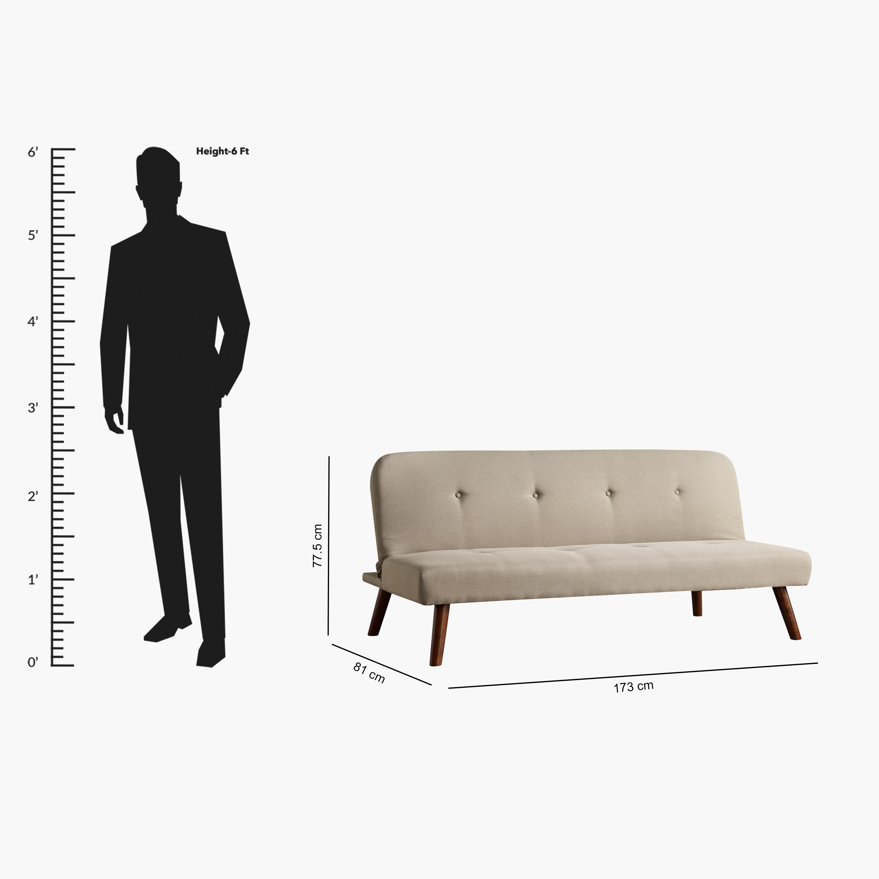 Simon 3-Seater Fabric Sofa Bed-hbxfurniture-sofasandarmchairs-sofabeds-image-14