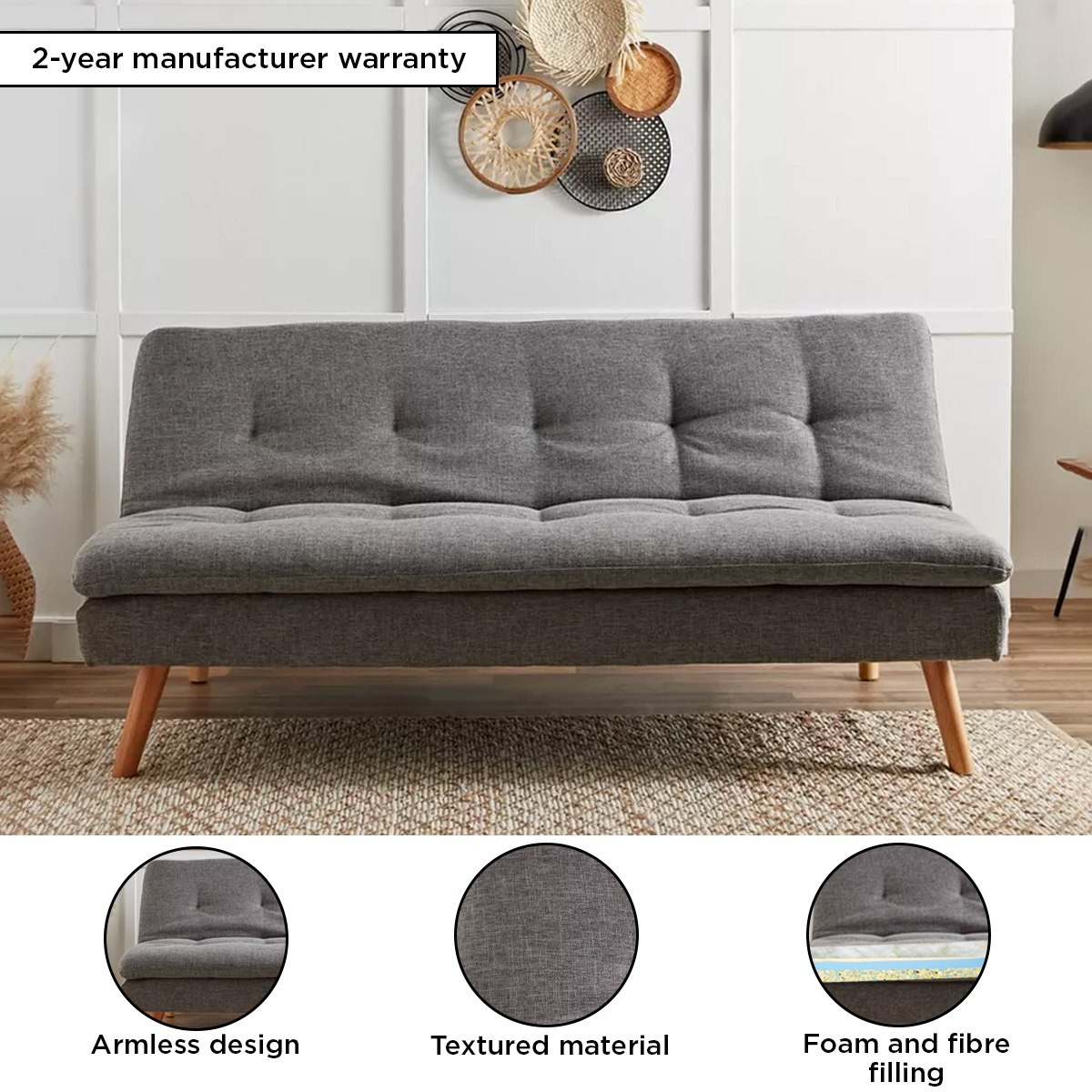 كنبة سرير قماش 3 مقاعد من ملفين-hbxfurniture-sofasandarmchairs-sofabeds-image-4